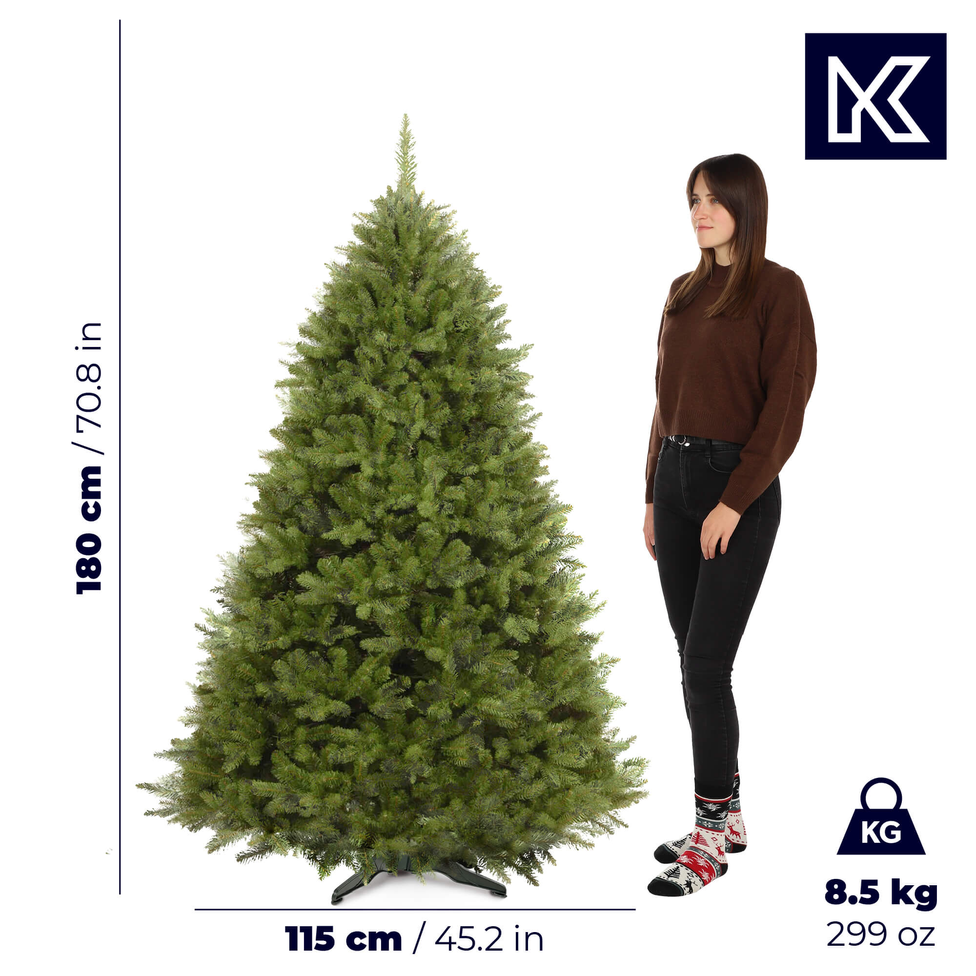 Choinka sztuczna Marou świerk kaukaski 180 cm