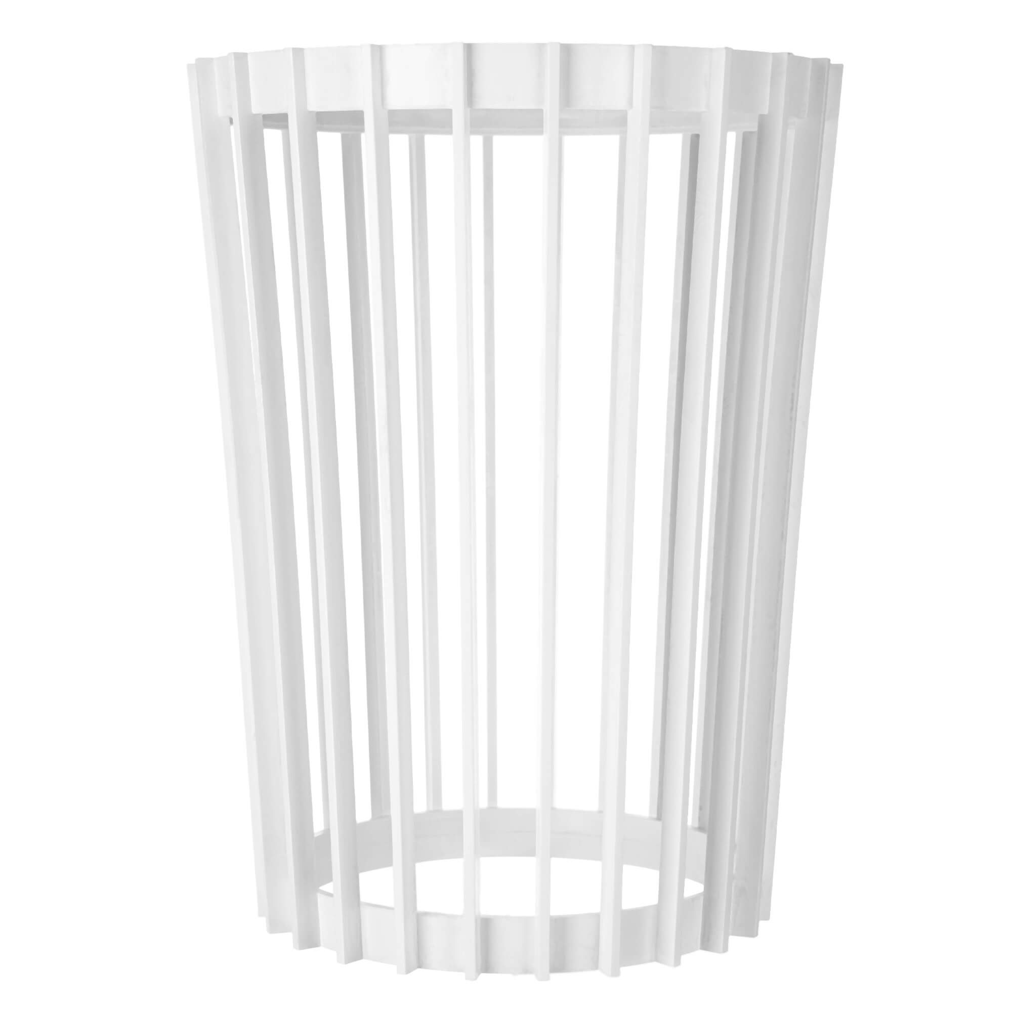 Kwietnik dwustronny Aytre 54 cm biały