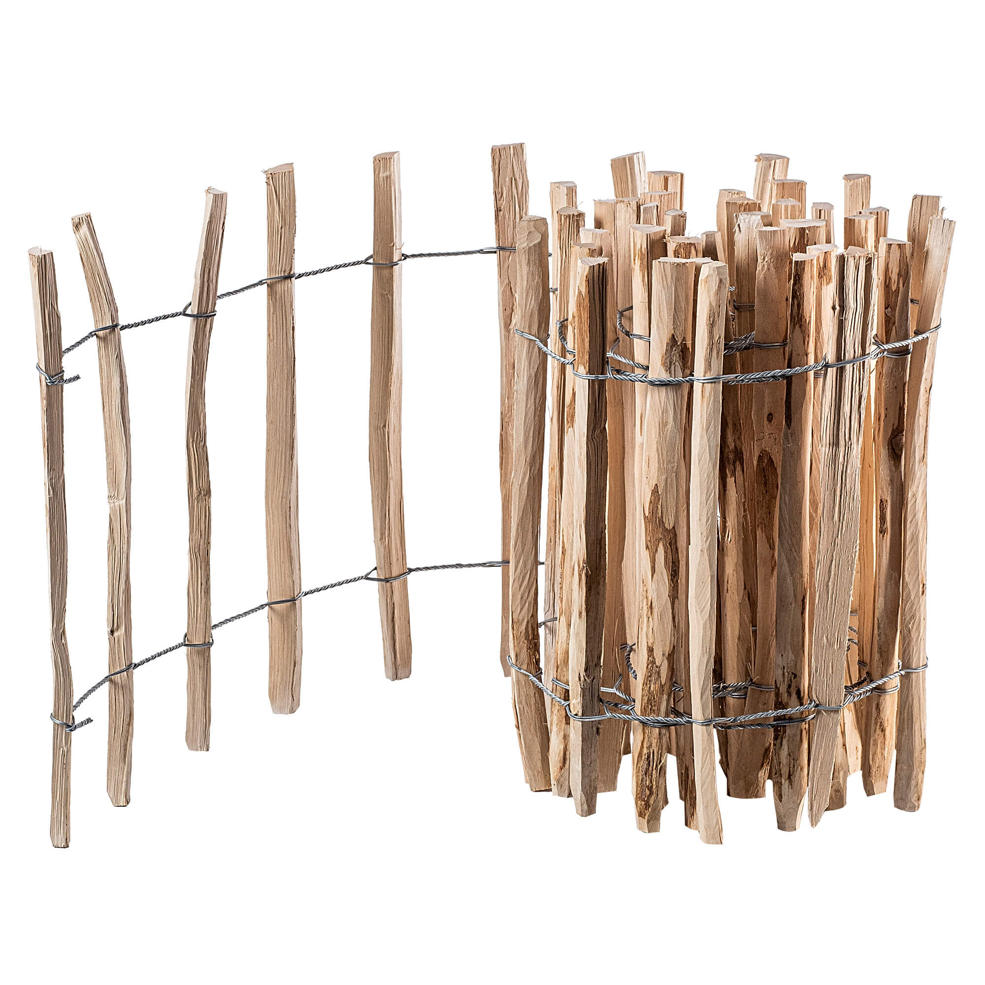 Płot ogrodowy leszczynowy Karo 500 x 60 cm (7-9 cm)