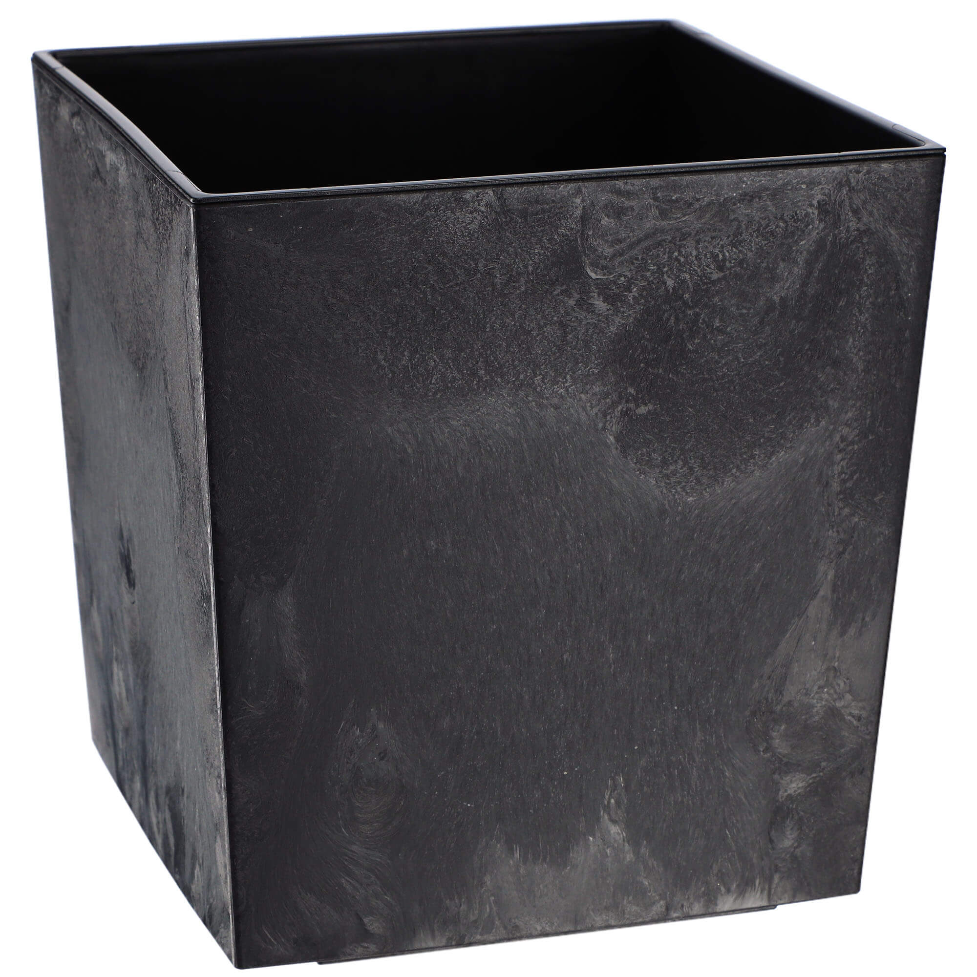 Doniczka z wkładem Tres 30cm czarny beton