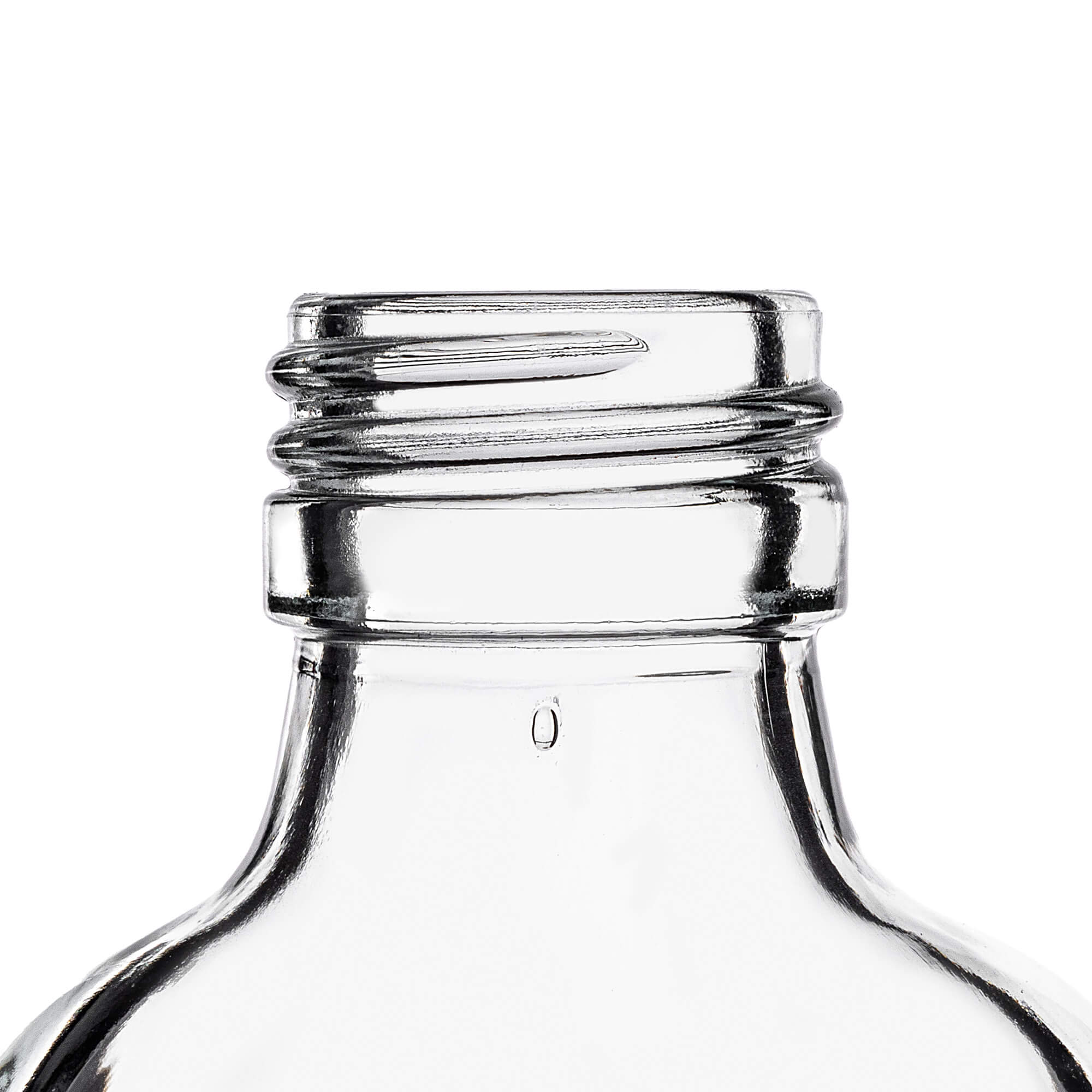 Butelka piersiówka Viane 100ml z czerwoną zakrętką 100 szt.