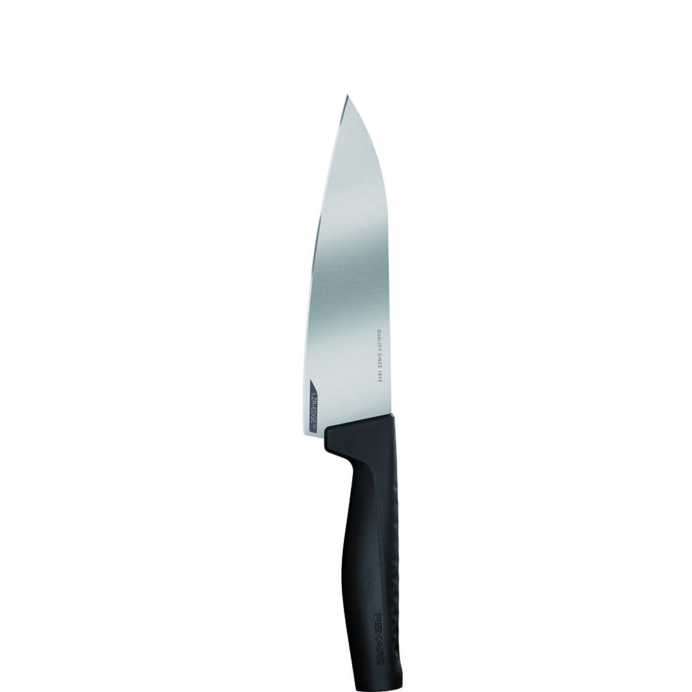 Fiskars 1051748 Hard Edge Nóż szefa kuchni, średni, 17 cm