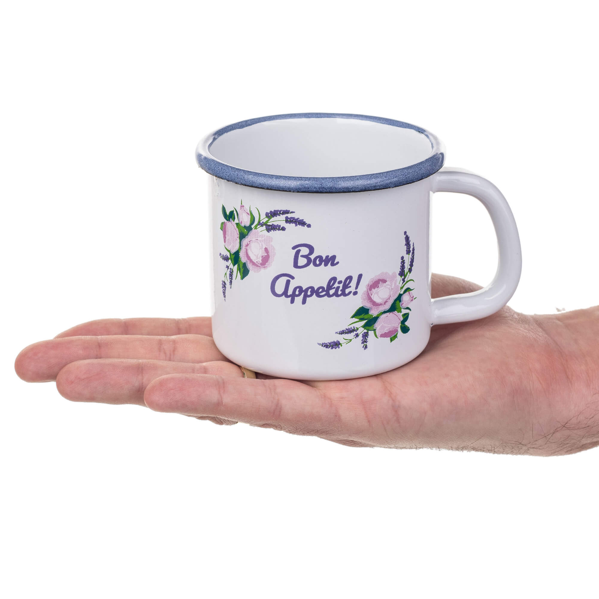 Kubek emaliowany Scerni 400 ml biały