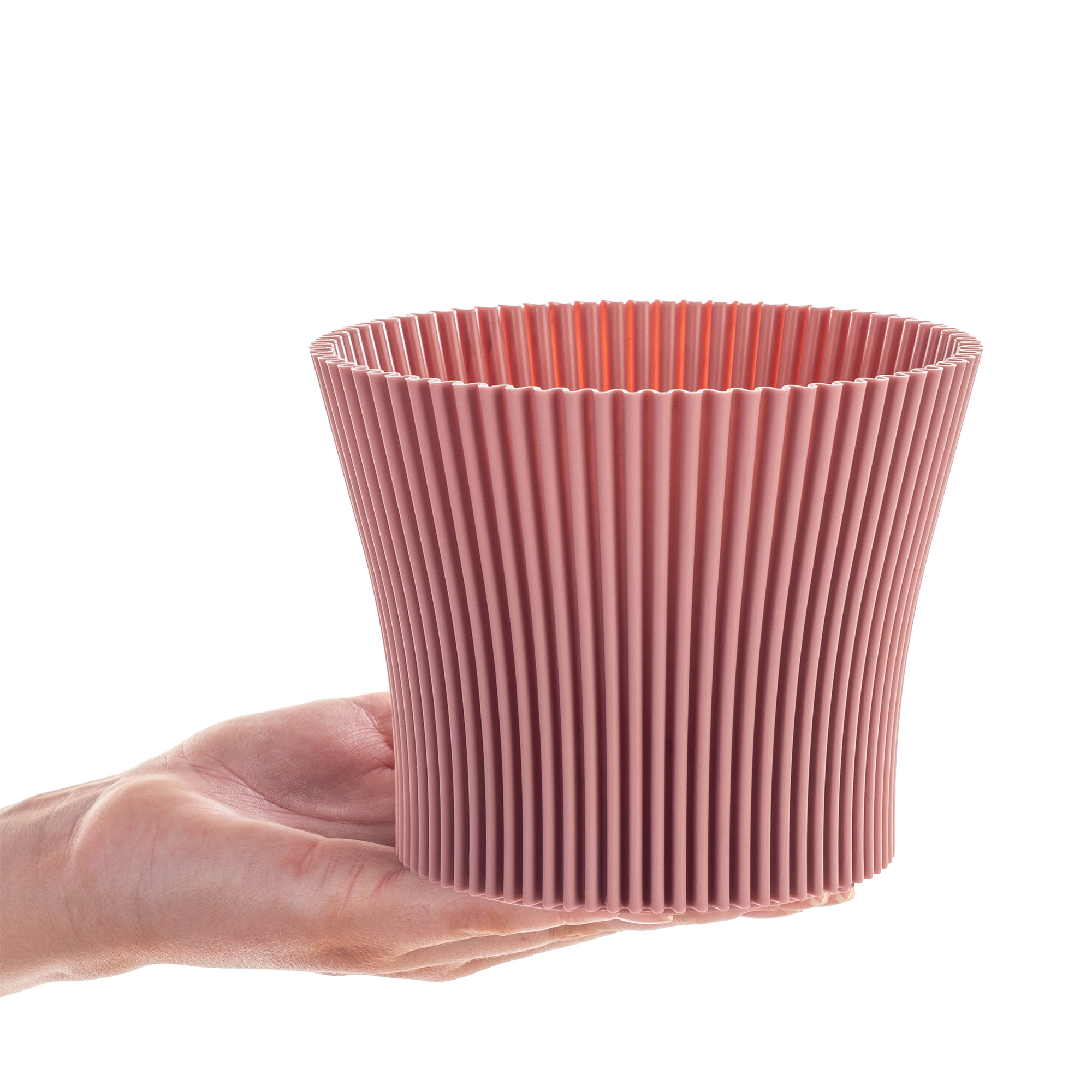 Doniczka na kwiaty Estrela 14cm różowy