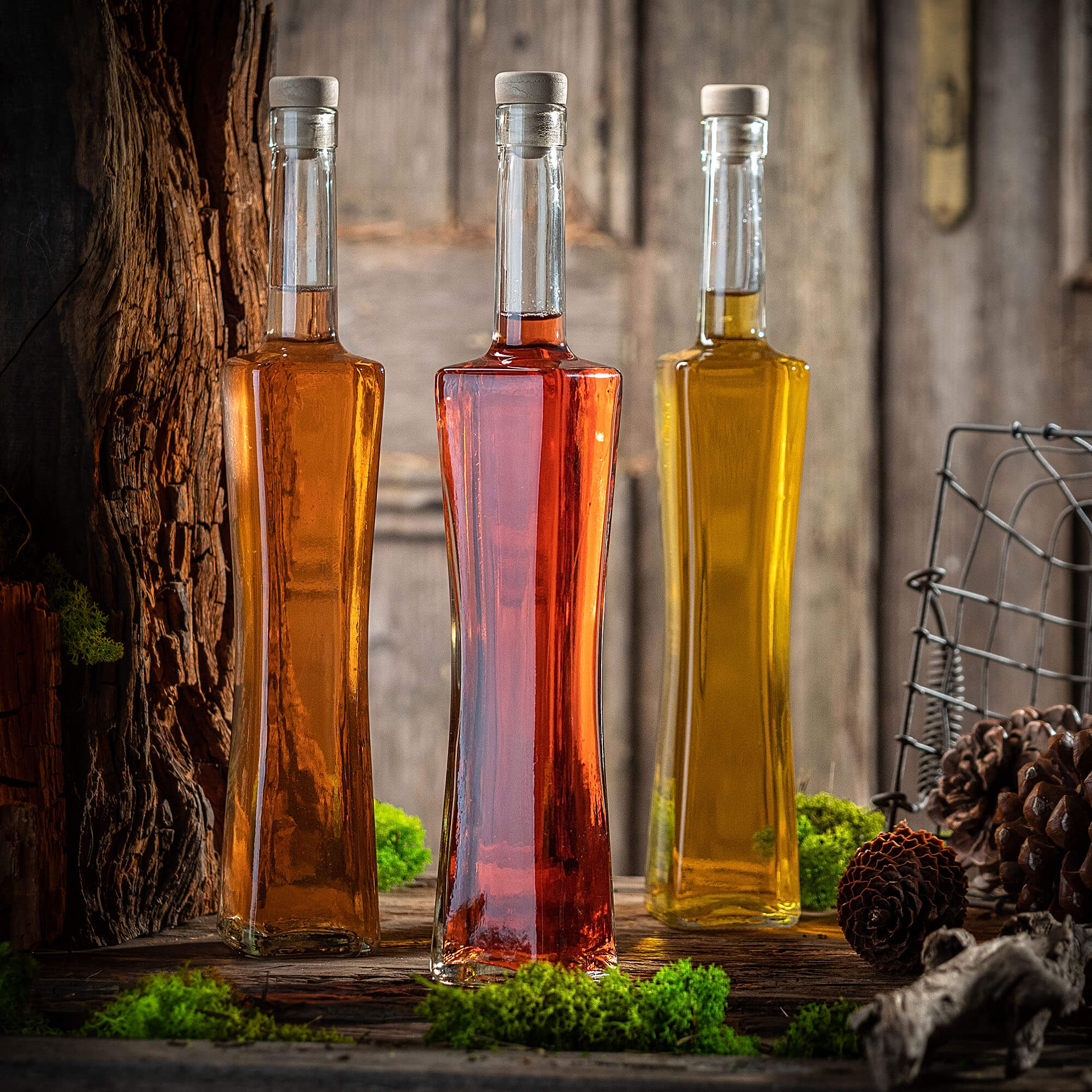 Butelka Quadra 500ml z korkiem syntetycznym 5 szt.