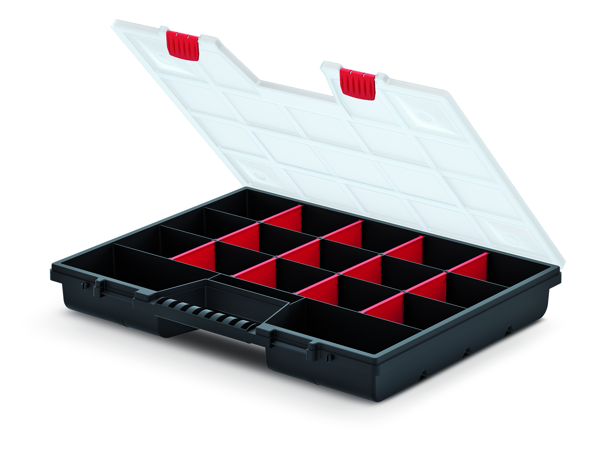 KISTENBERG Organizer narzędziowy Nor 50 wysoki S - KNO50407 - czarny