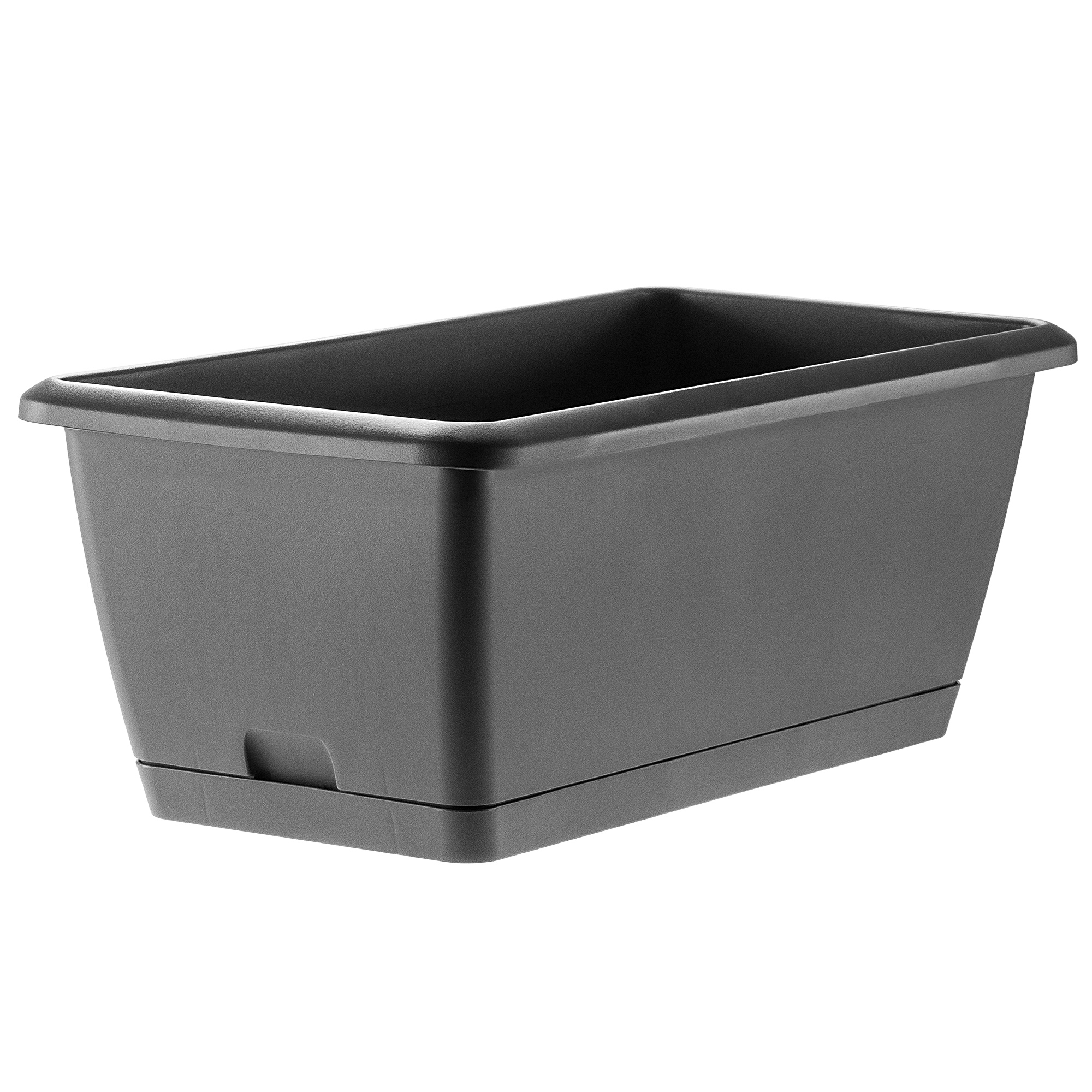 Skrzynka balkonowa Perama 40 cm, szary