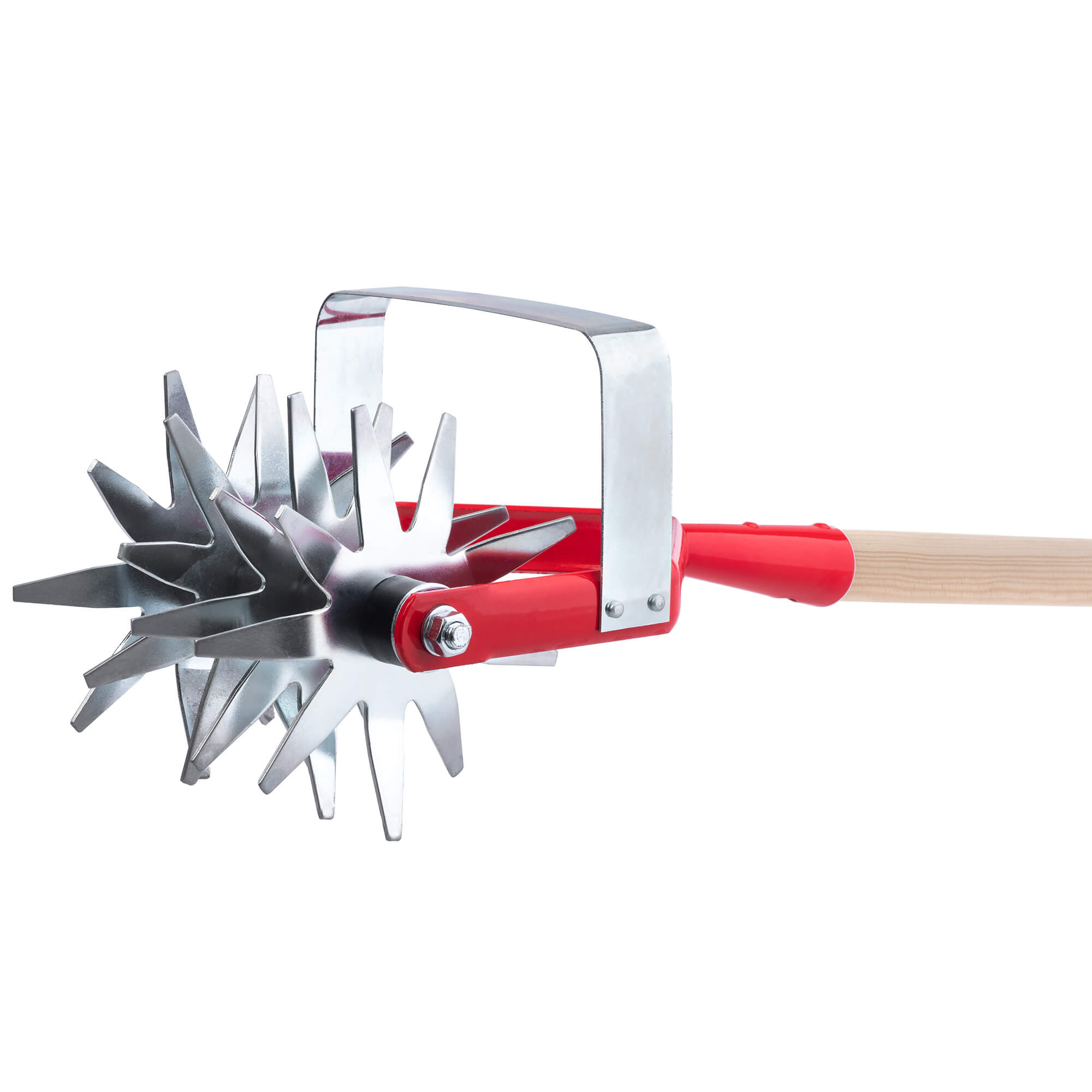 Kultywator obrotowy Berget 162 x 13 cm, czerwony