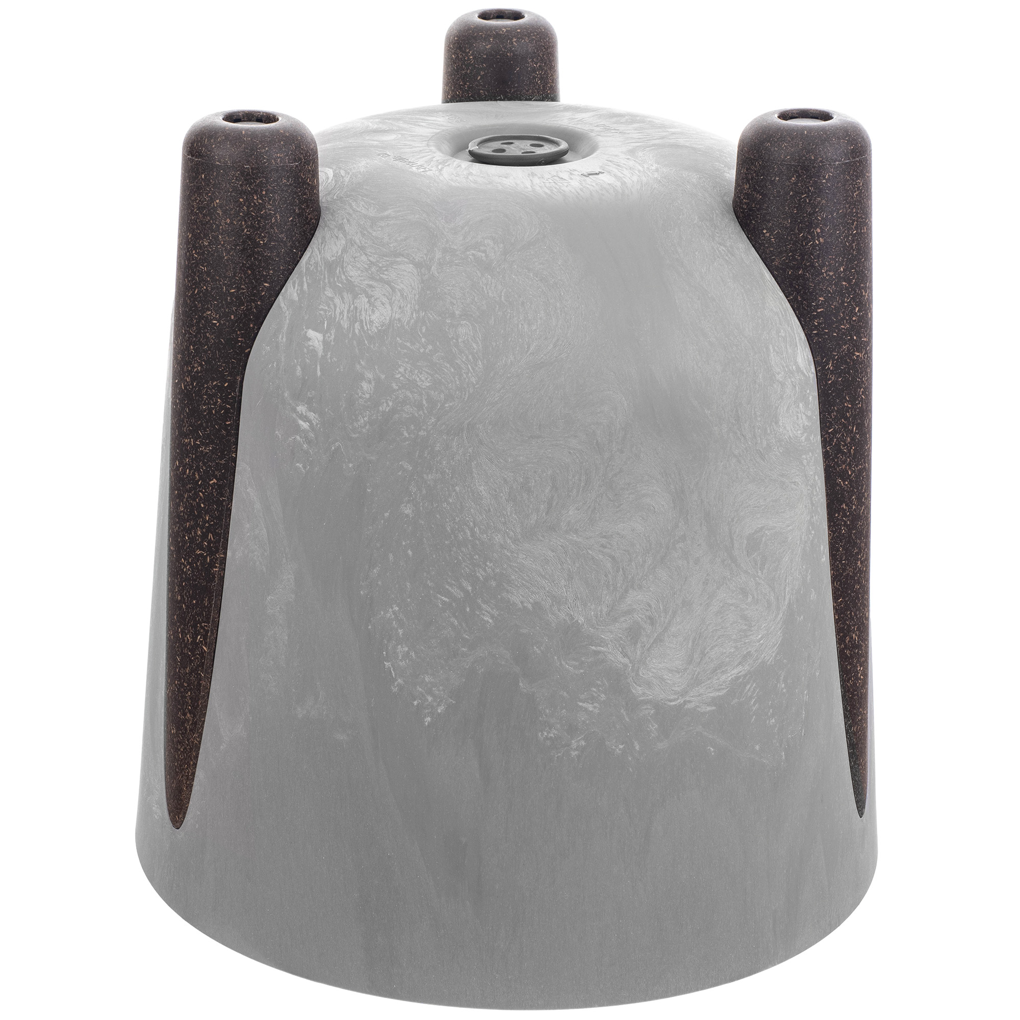 Doniczka osłonka Nauze 26cm szary beton