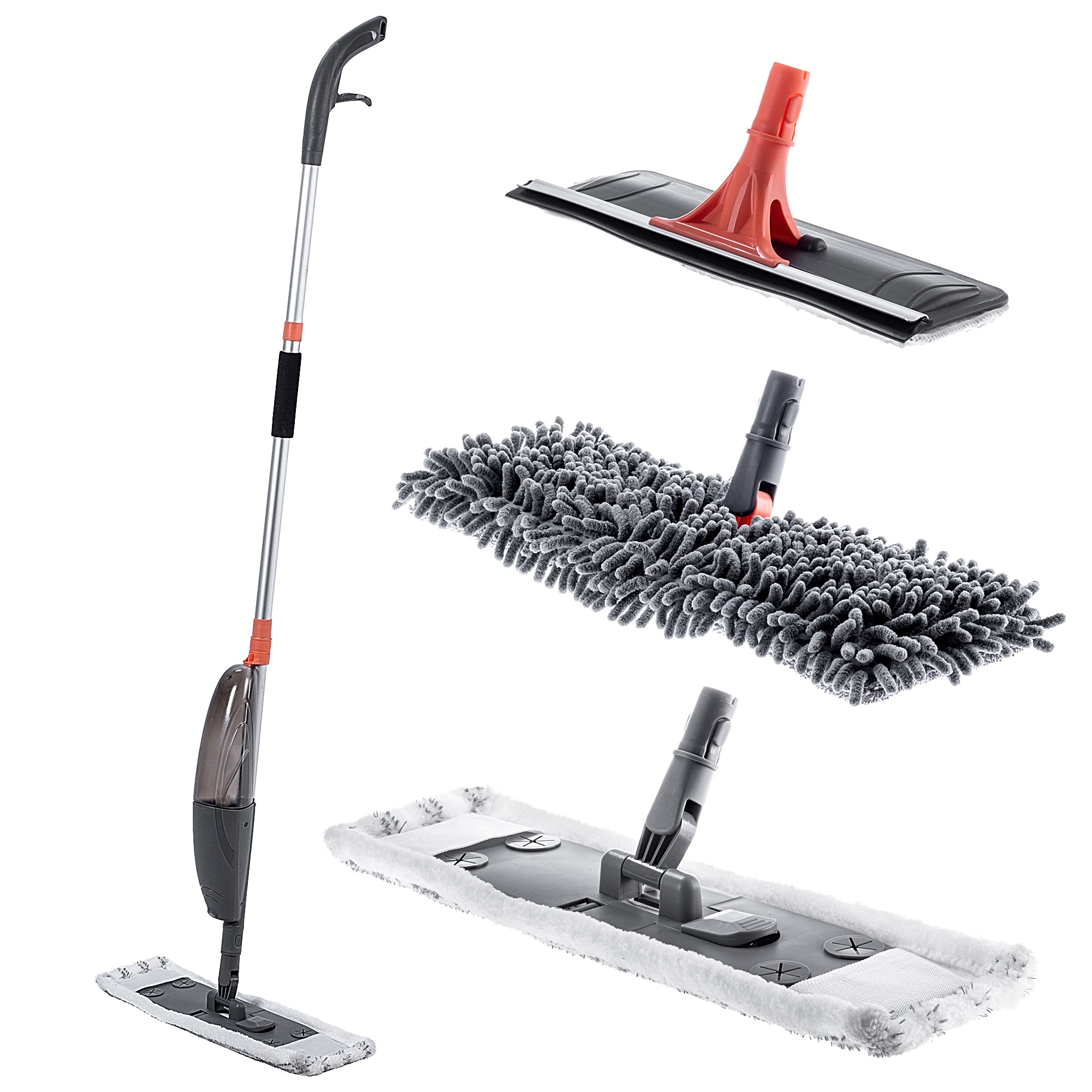 Wielofunkcyjny mop ze spryskiwaczem Sund ze sprayem 3w1