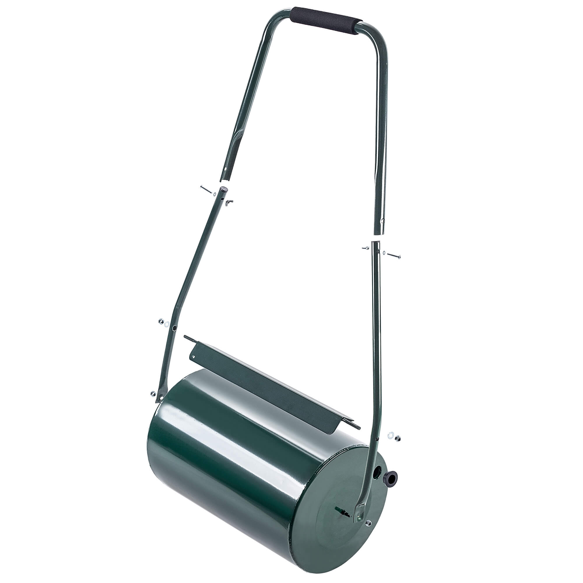 Walec do trawników ogrodowych Cernon 50 cm 40L zielony