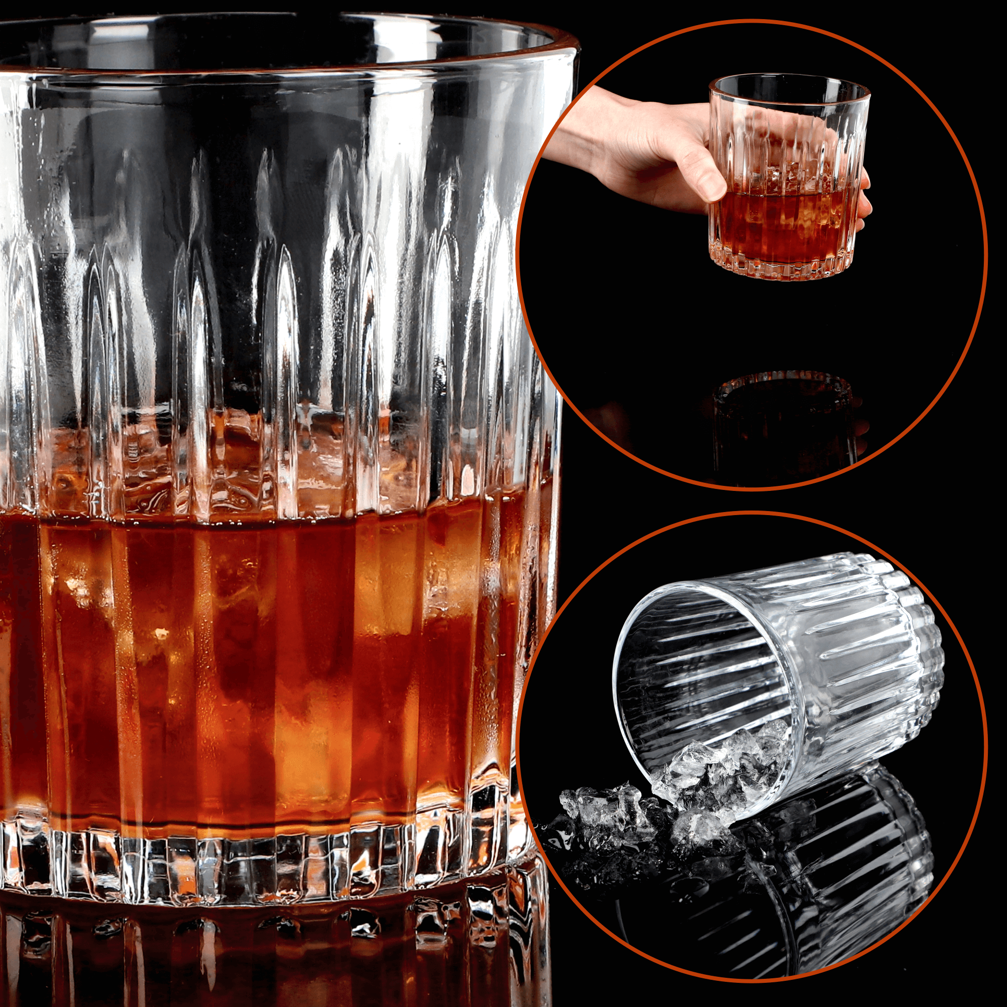 Szklanki do whisky i drinków Bargano 300 ml, 6 szt.
