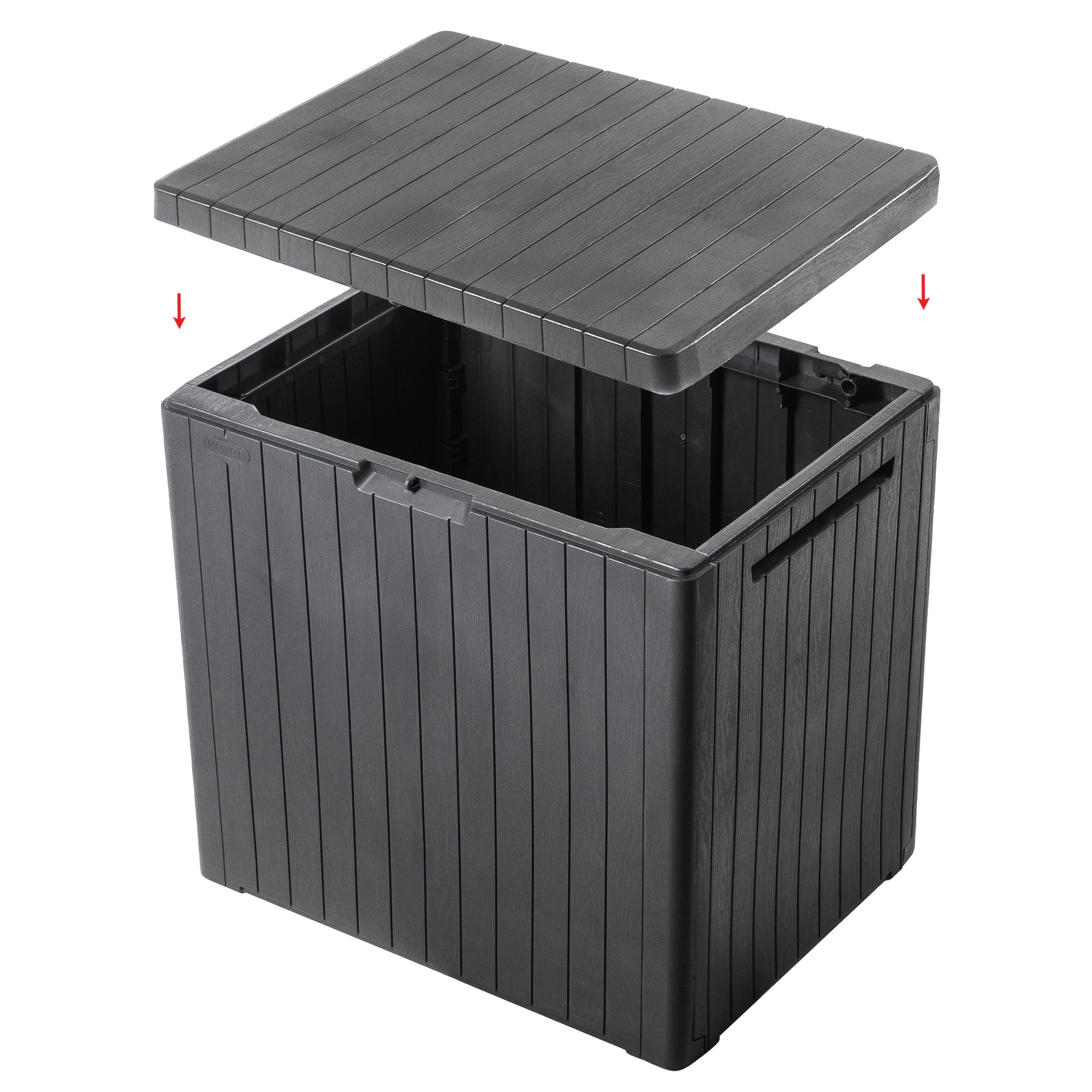 Skrzynia ogrodowa Keter City Storage 113L, antracyt