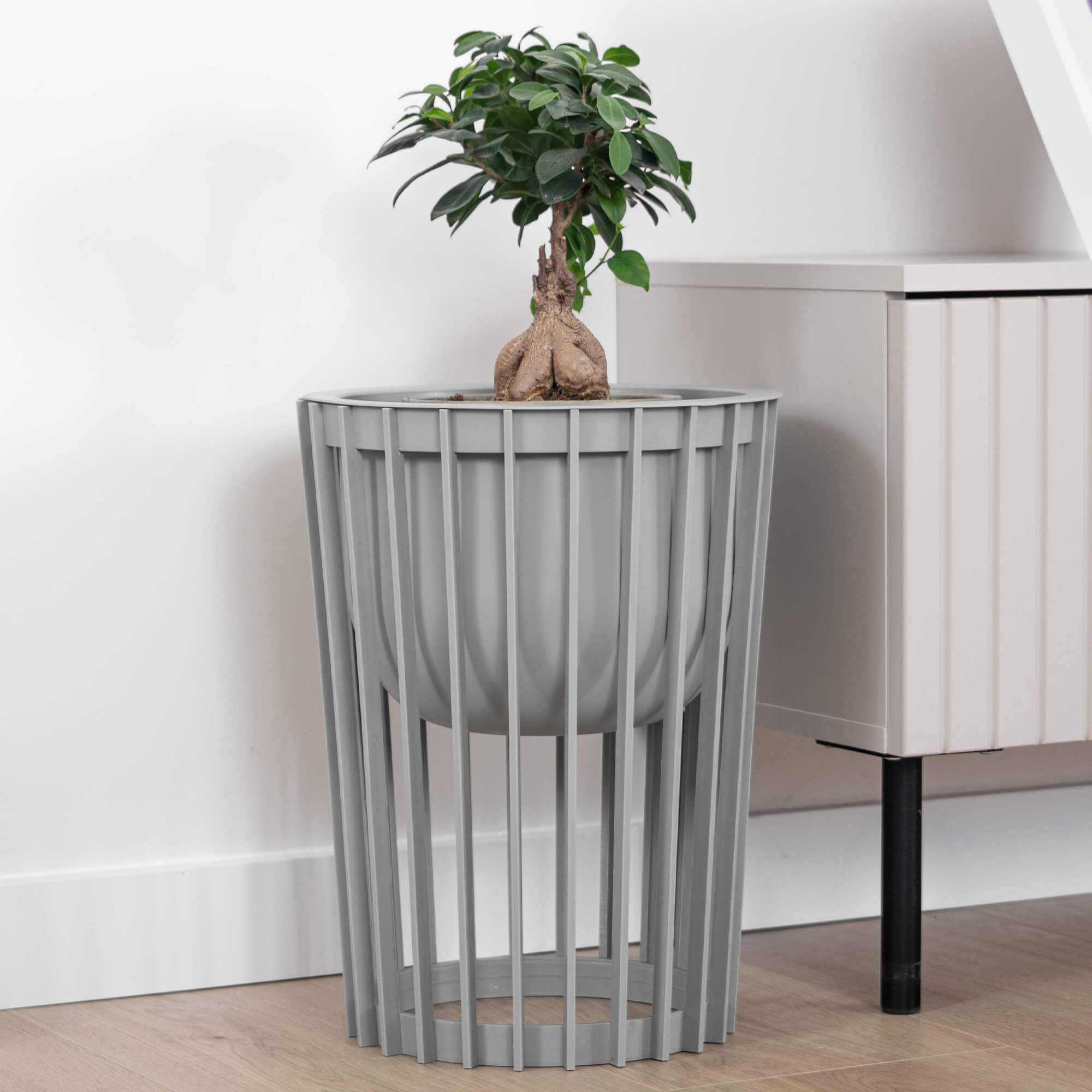 Wkład do kwietnika Aytre 30 cm platynowy