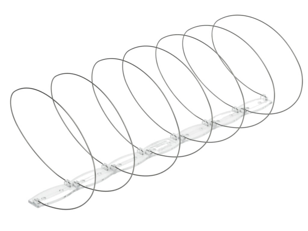 Spirale na ptaki 33 cm 9 szt.