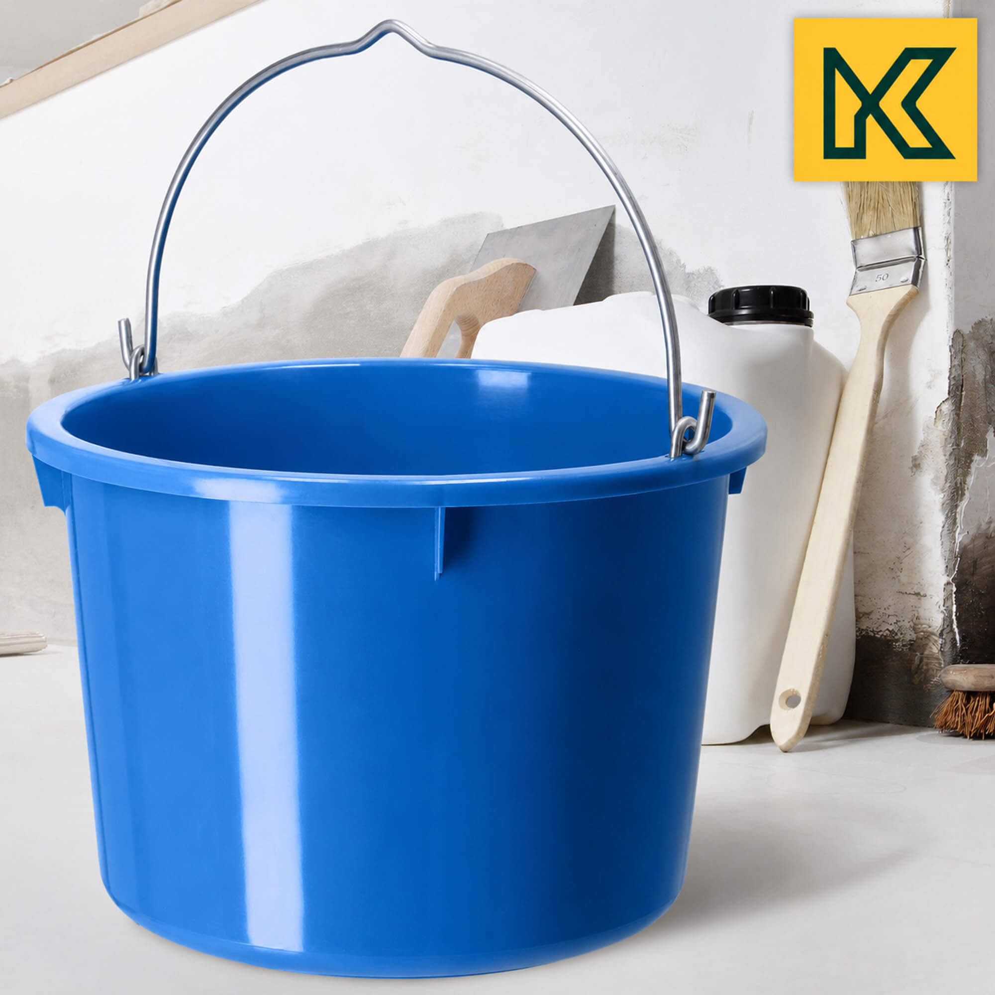Wiadro budowlane Kanan 20L niebieskie 2 szt.