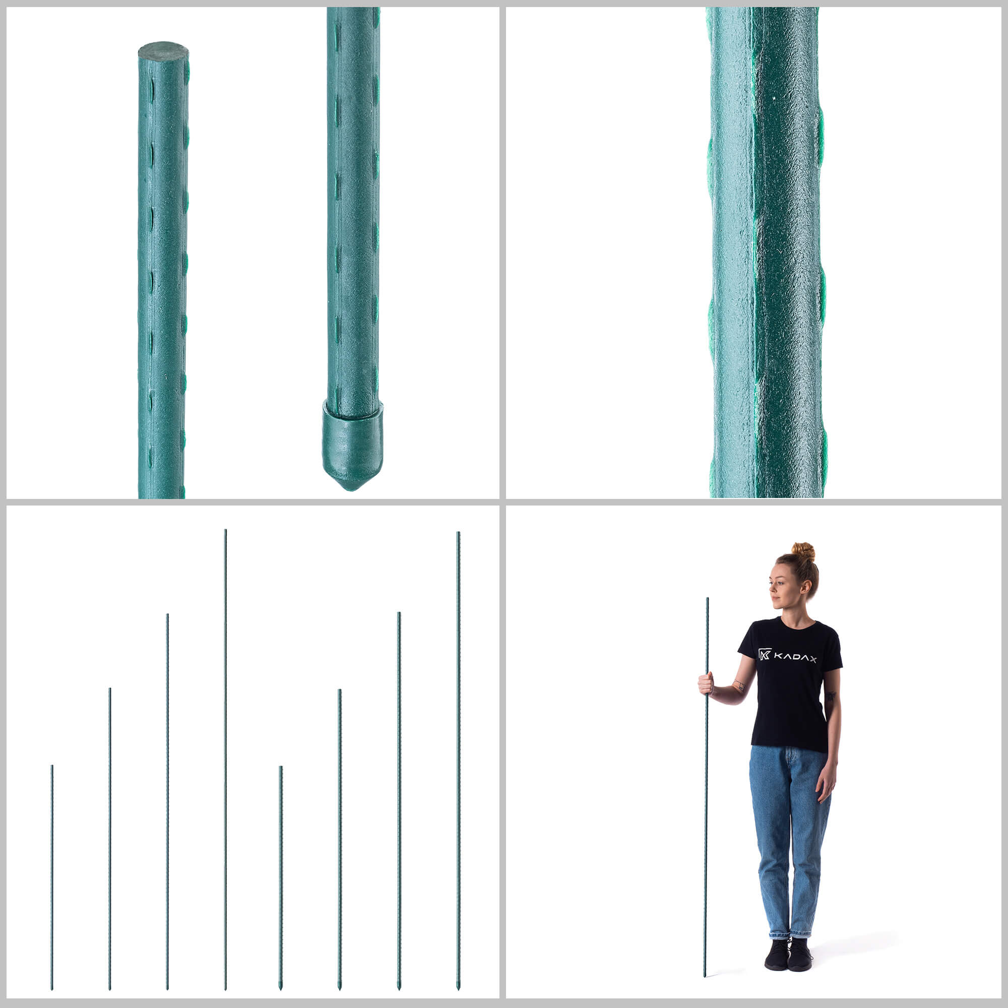 Podpora ogrodowa tyczka do roślin Trang 150cm 11mm 5szt