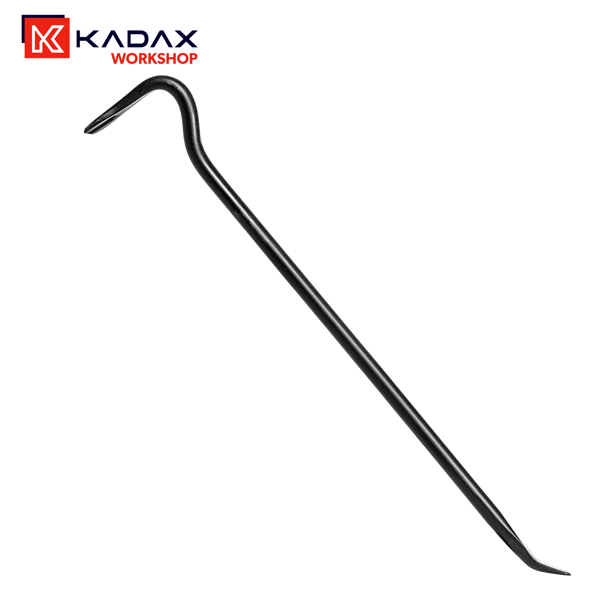 Łom wygięty Bazzari 70cm