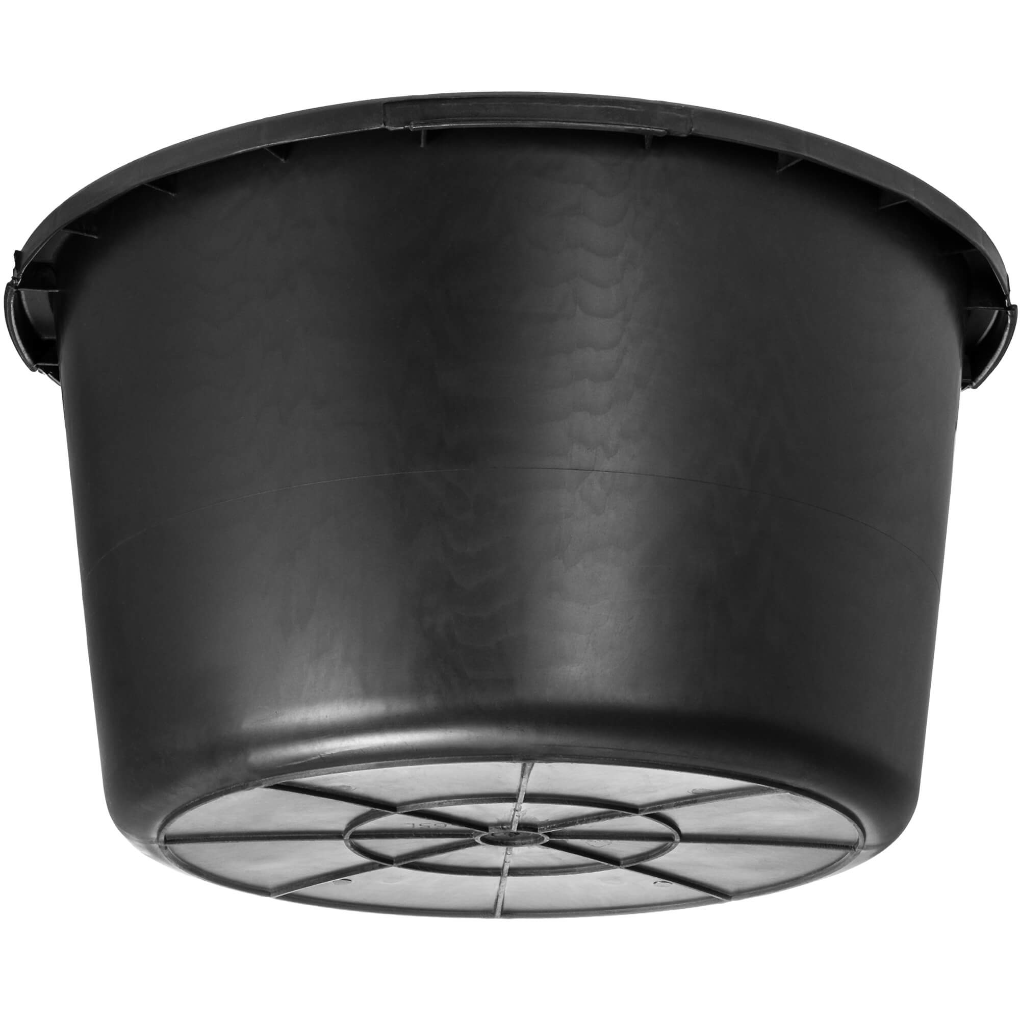 Kastra budowlana okrągła 65 L, czarna