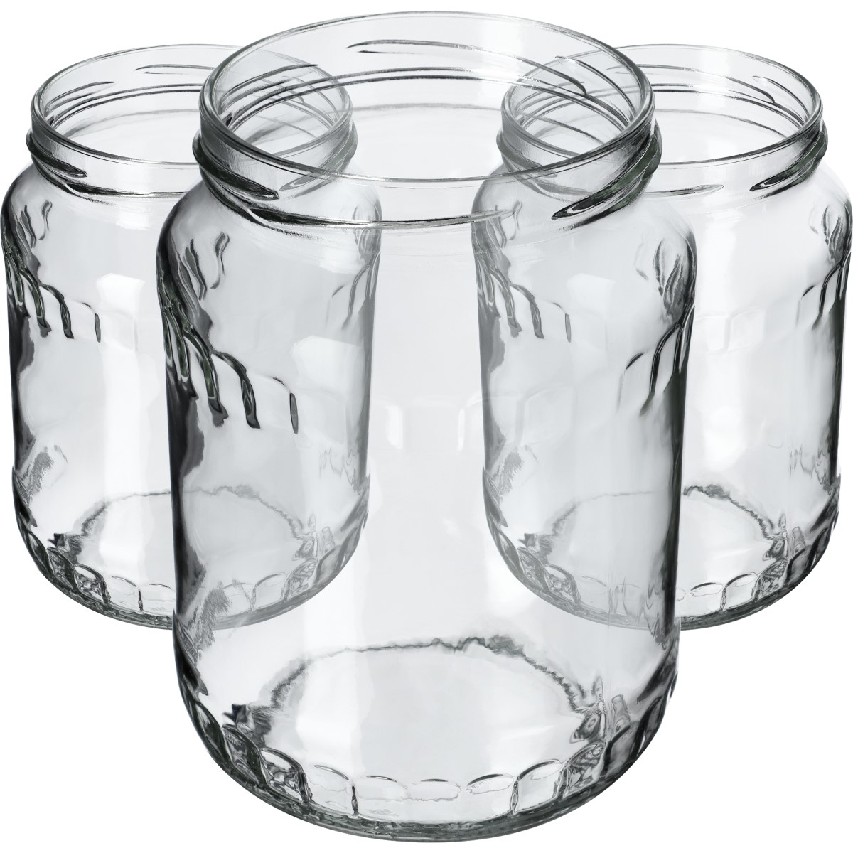 Słoiki na przetwory Jukka 720ml fi 82 mm 24szt + wieczko Makatka