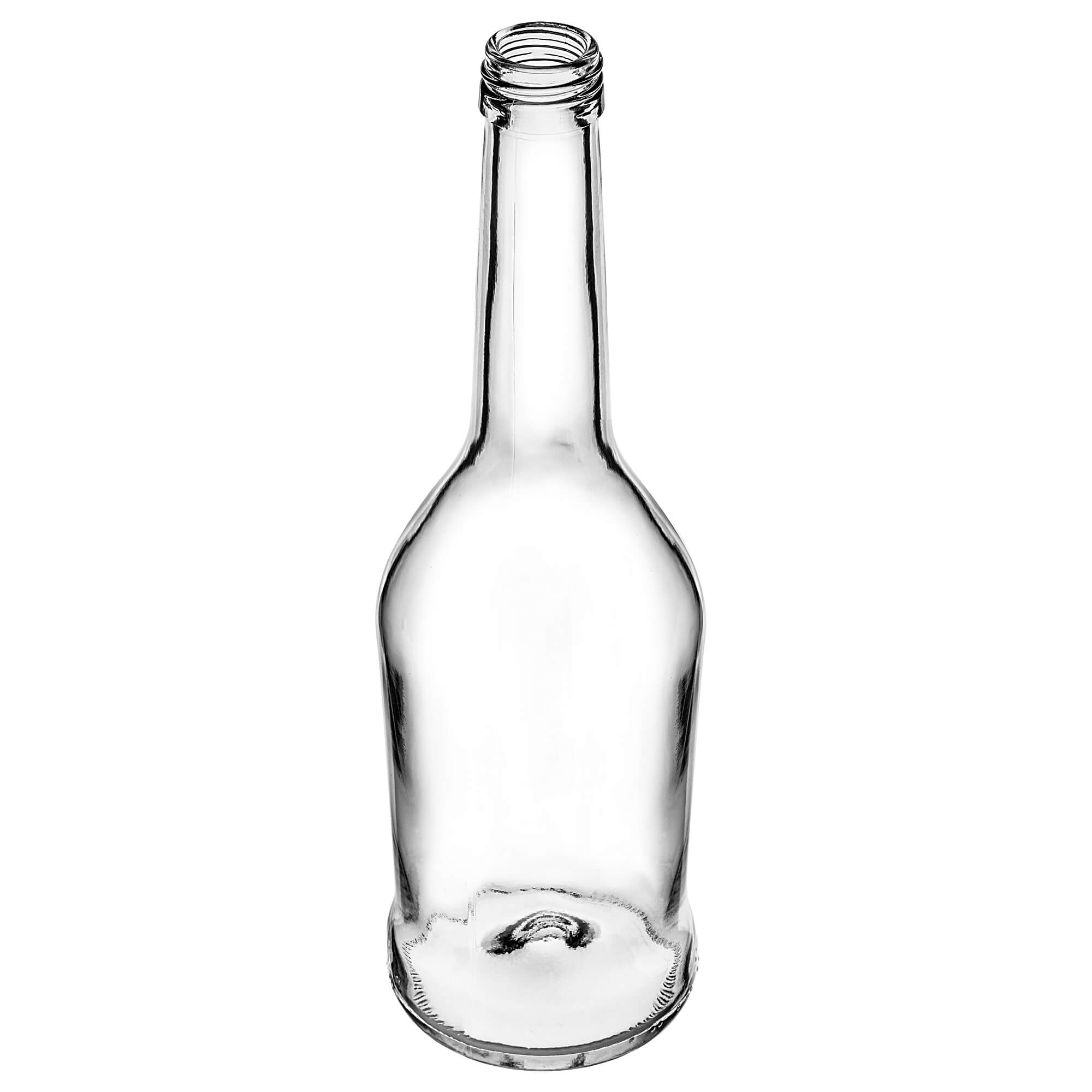 Szklana butelka na nalewkę Loiret 500ml z zieloną zakrętką 10 szt.