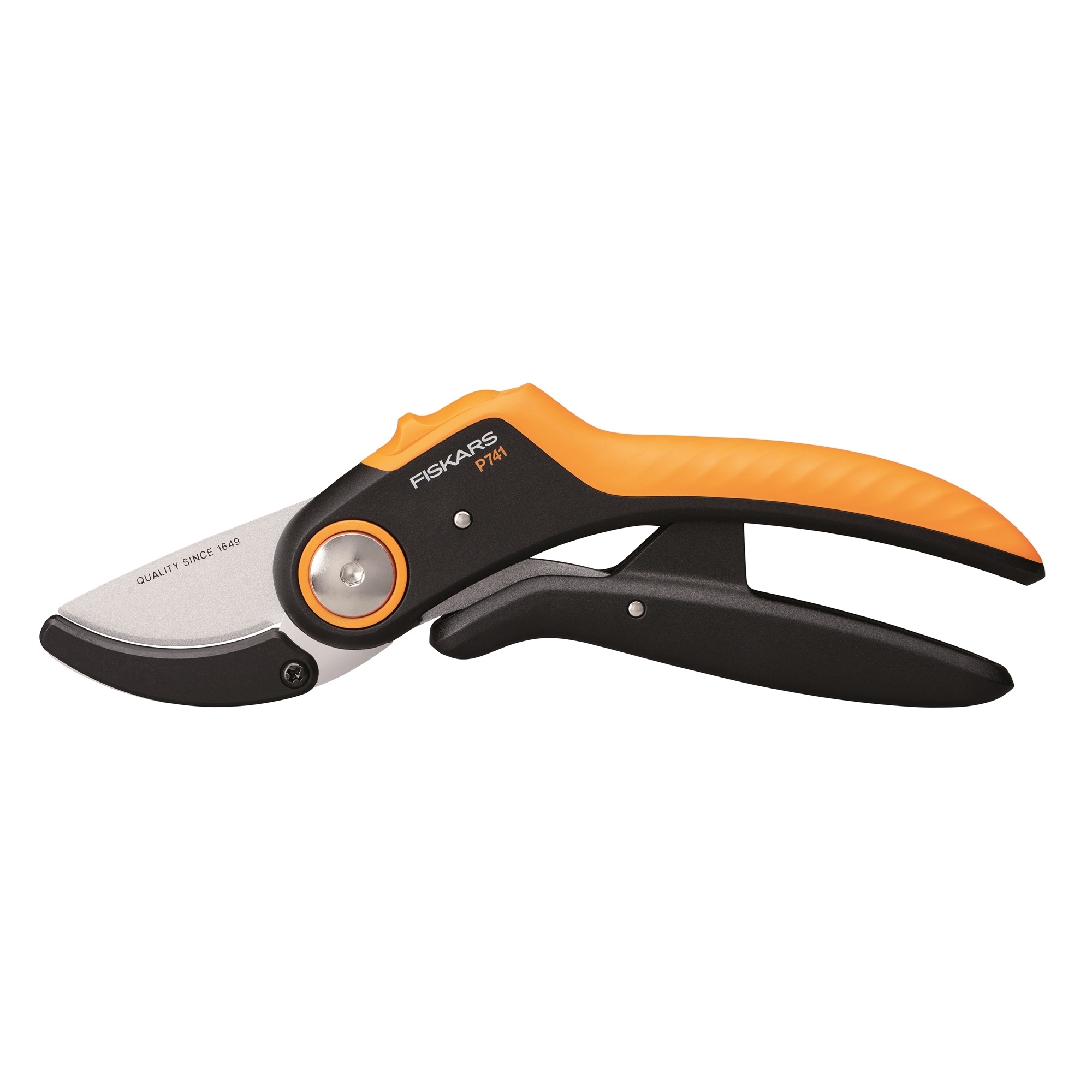 Fiskars 1057171 Plus Sekator kowadełkowy (P741) 