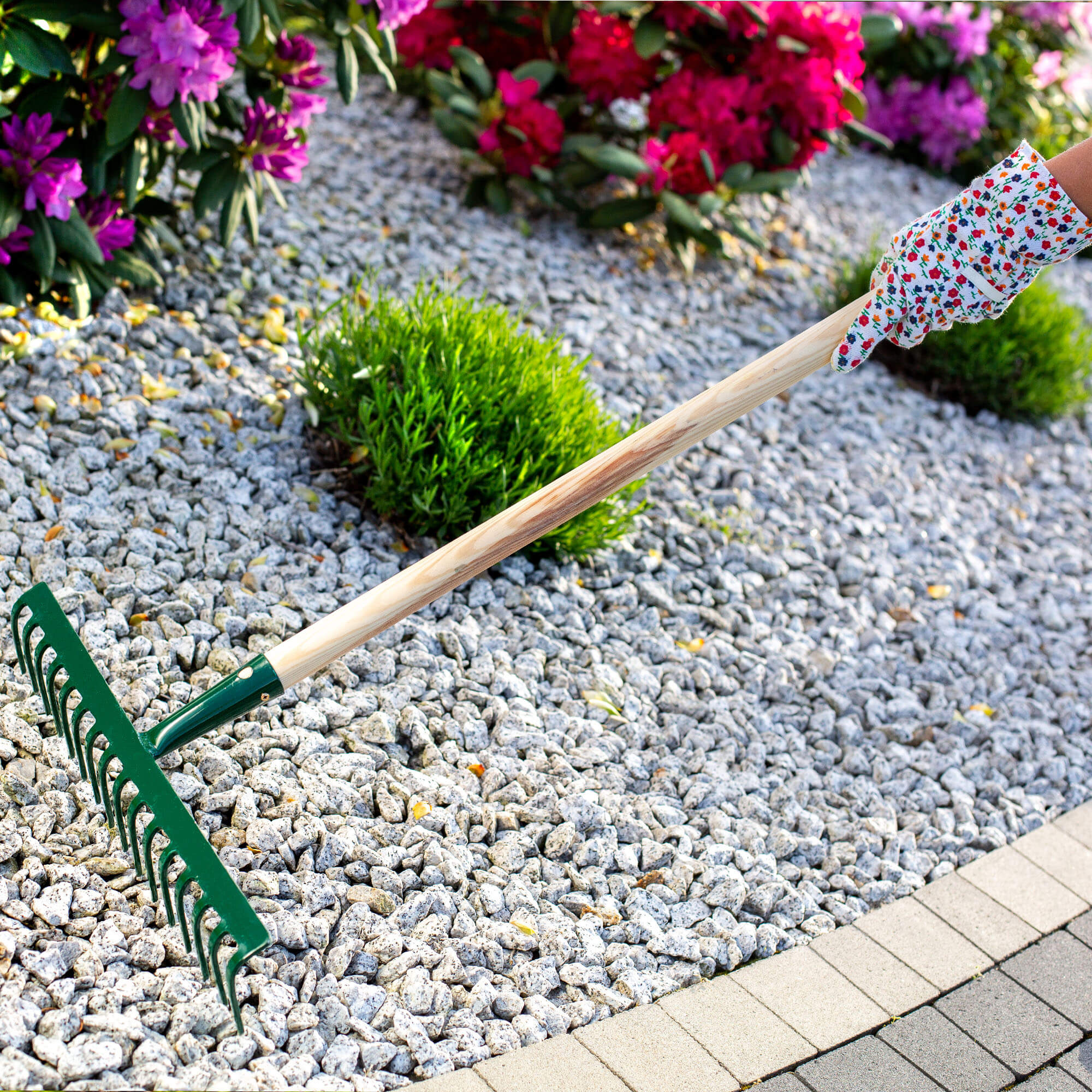 Grabie metalowe Vagen 40 x 138 cm, zielone