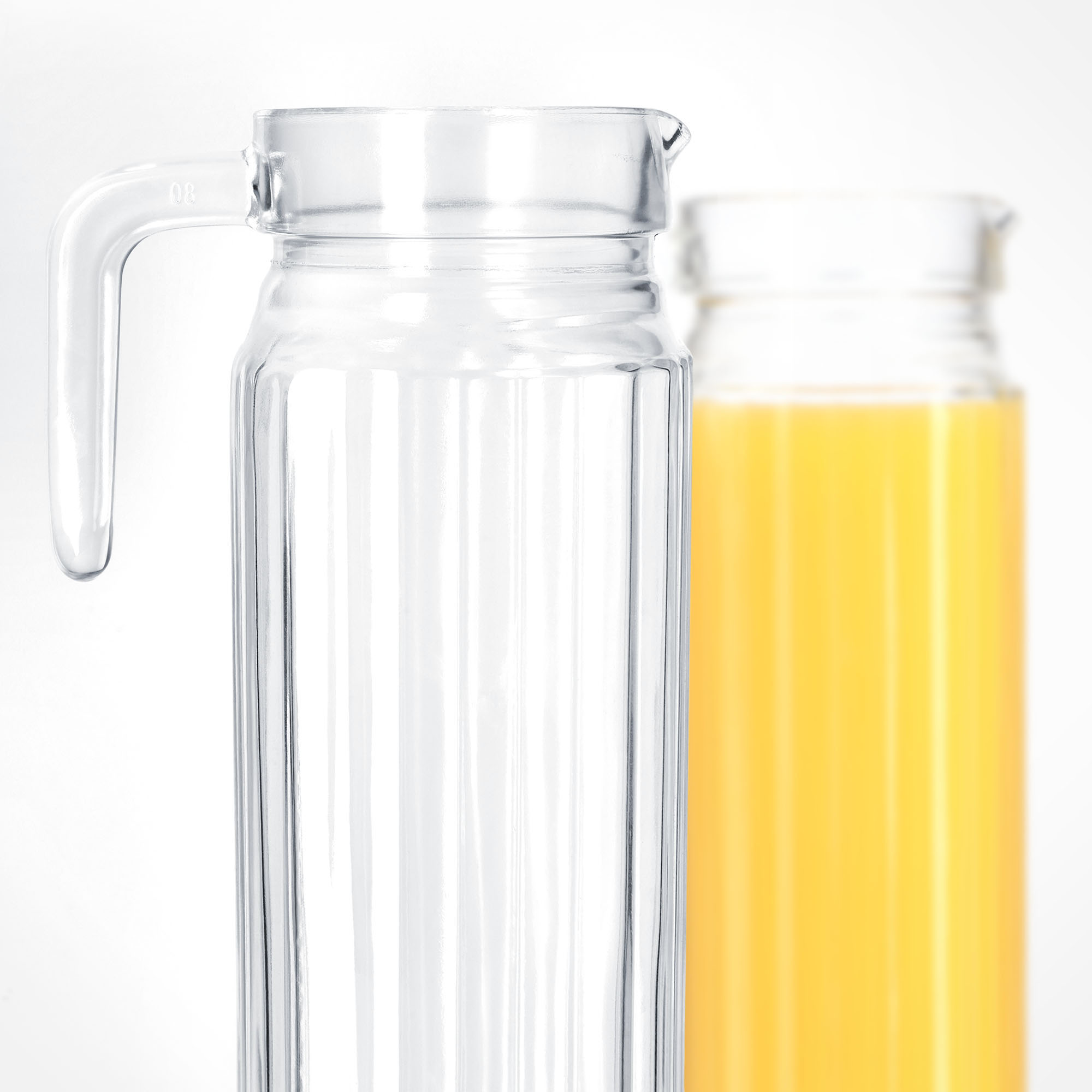 Zestaw szklanek Blera 360 ml 6 szt + Dzbanek Bargano 1,1L
