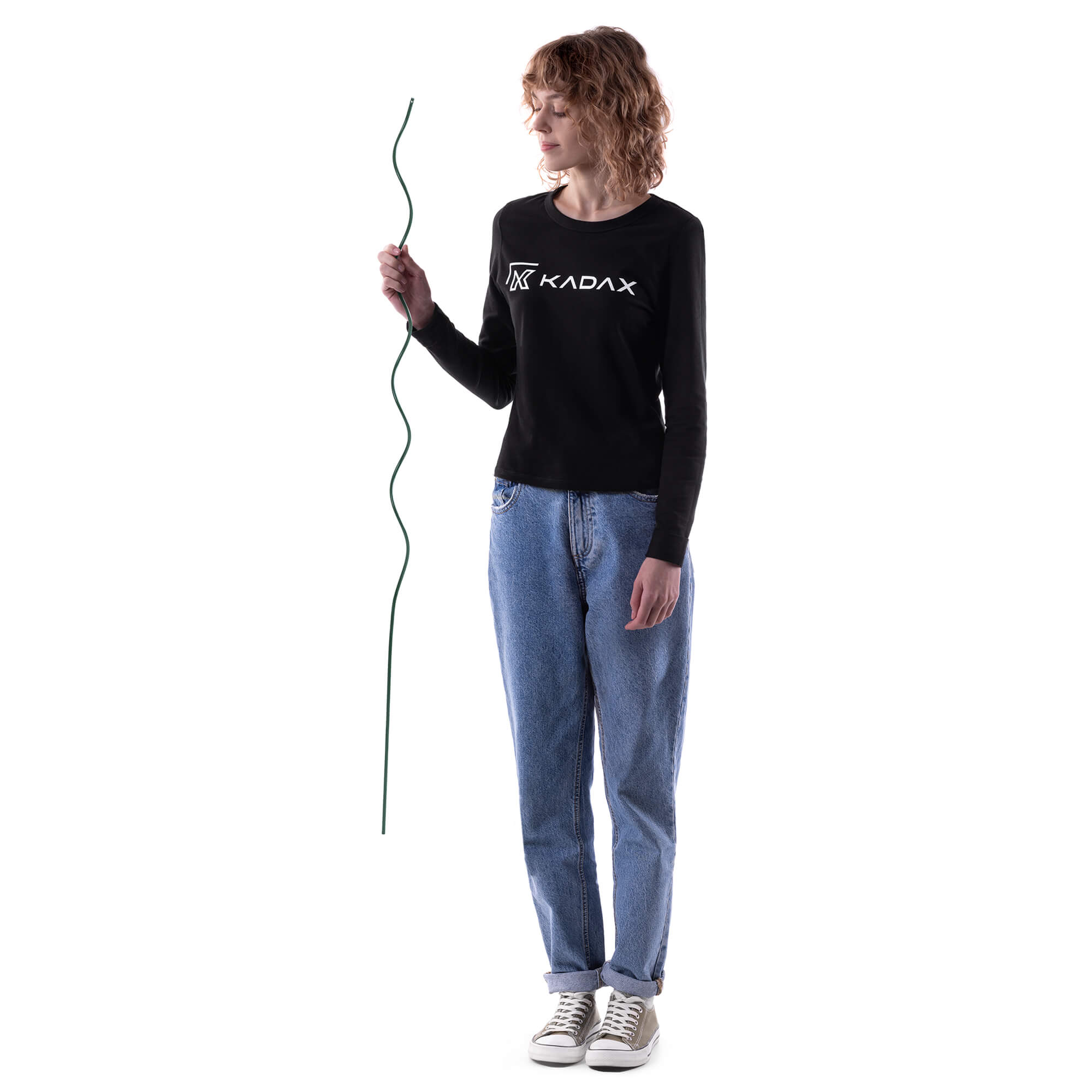 Tyczka spiralna do roślin Langeot 120 cm stal + PE 10 szt.