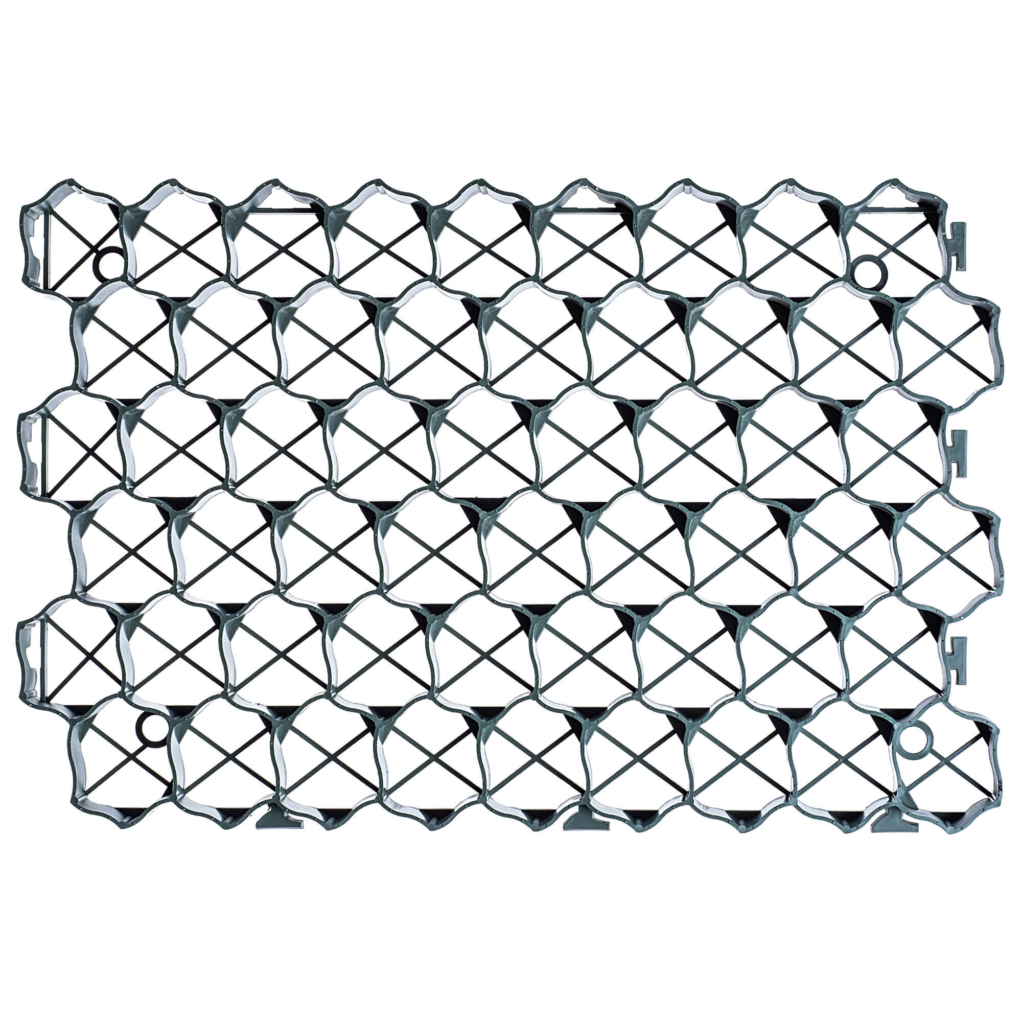 Kratka parkingowo-ogrodowa Lund 60 x 40 cm 10 szt. 2.4 m² zielona