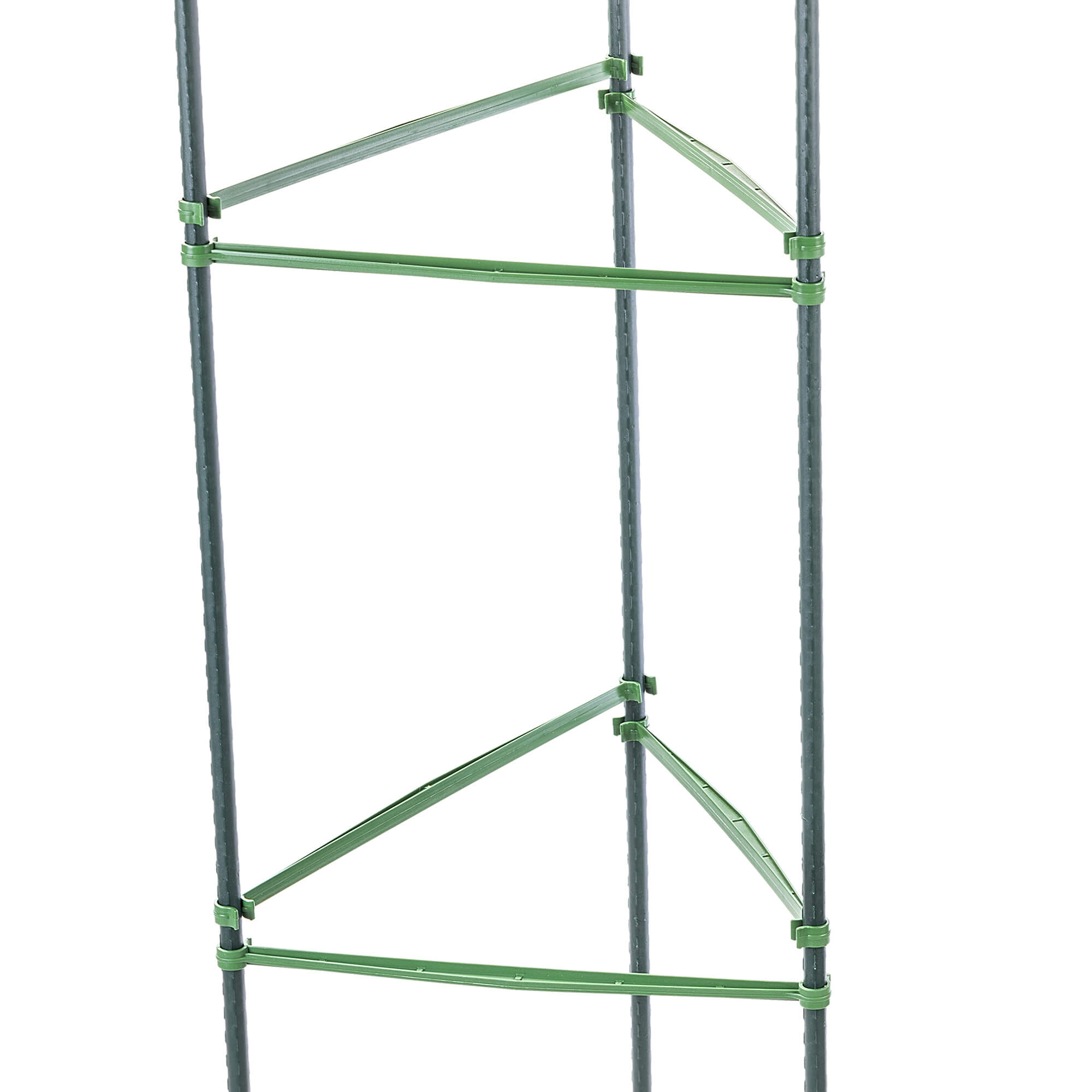 Łączniki do tyczek Roynac 11 mm zielone 60 szt.