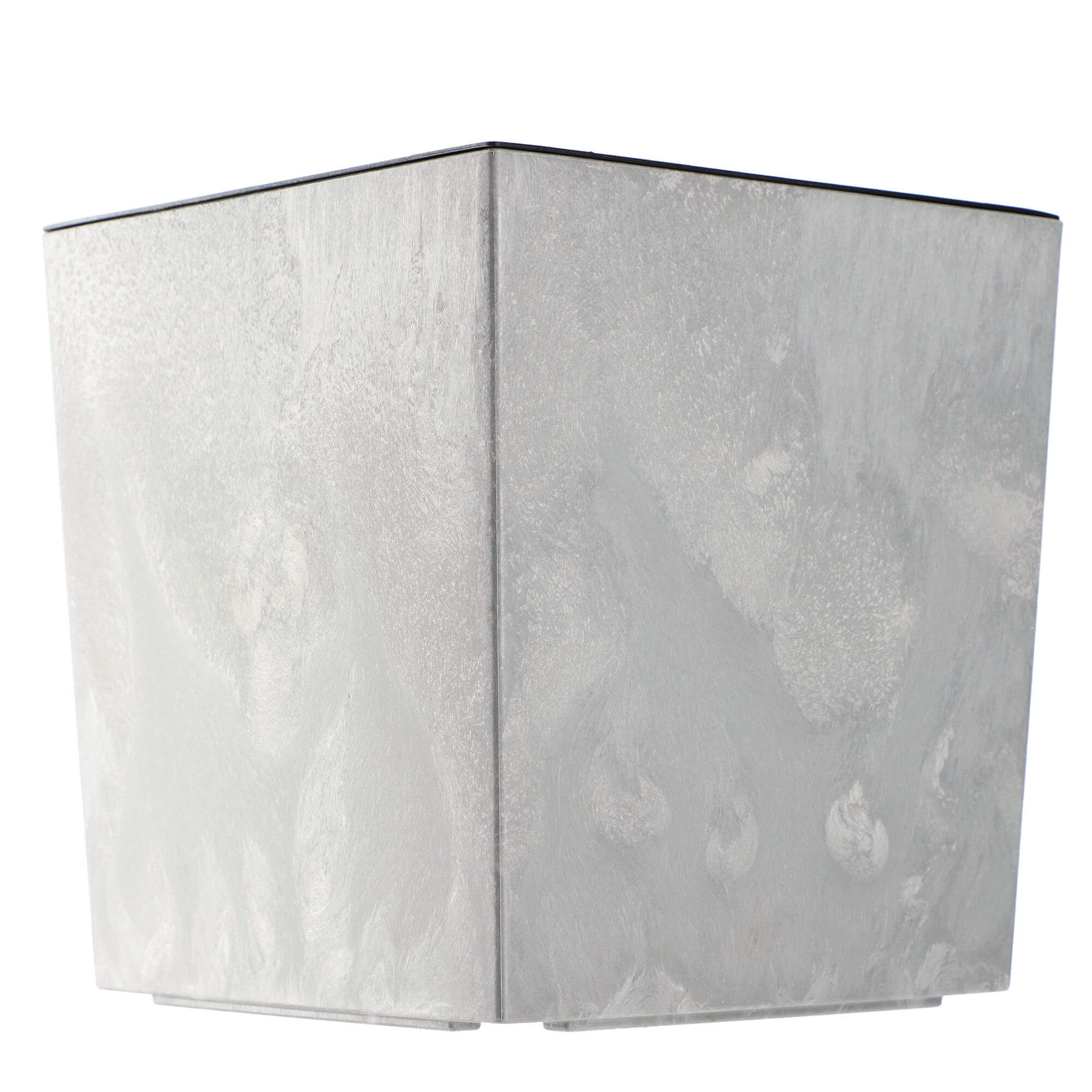 Doniczka z wkładem Tres 19cm szary beton