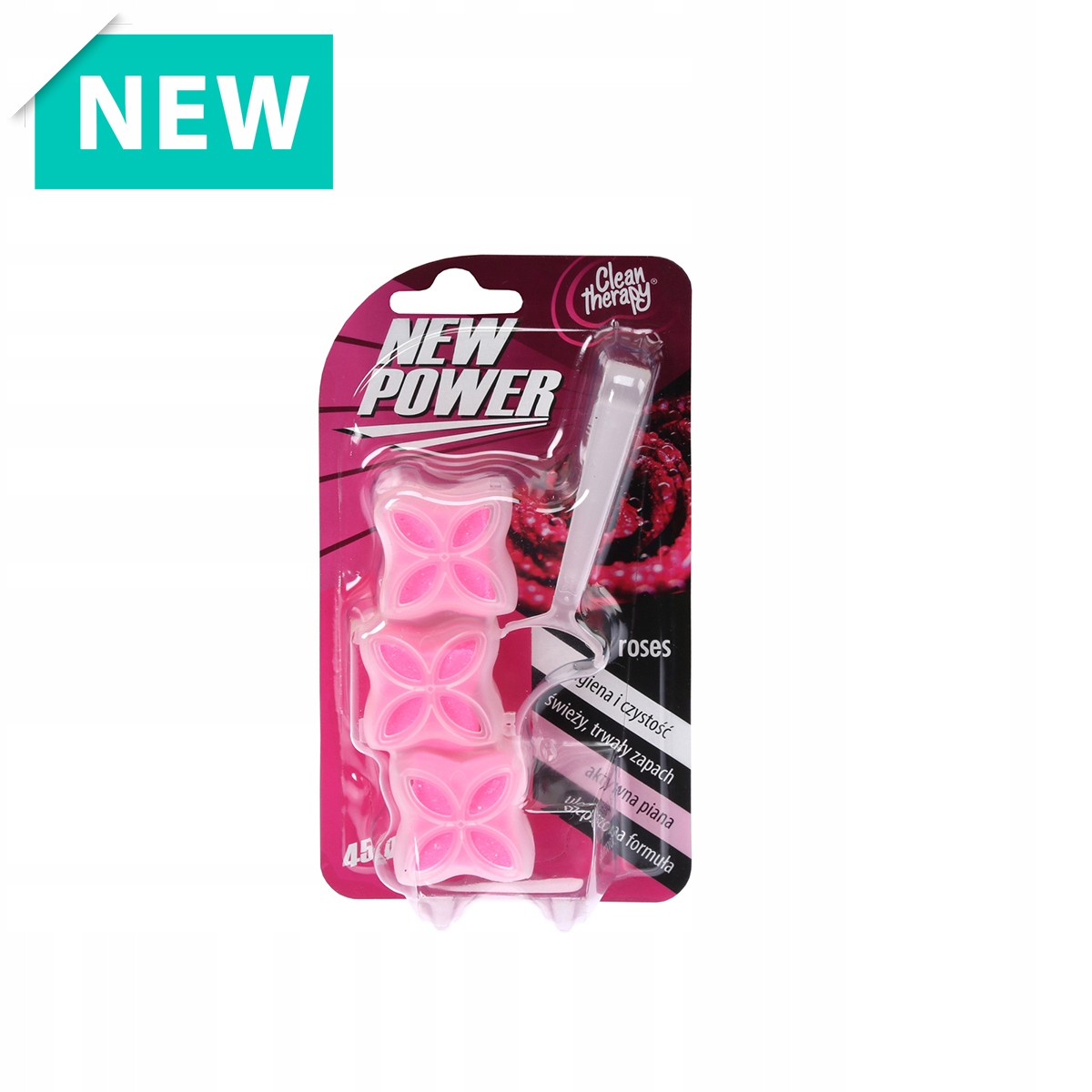 Zawieszka toaletowa do WC 45 g, roses
