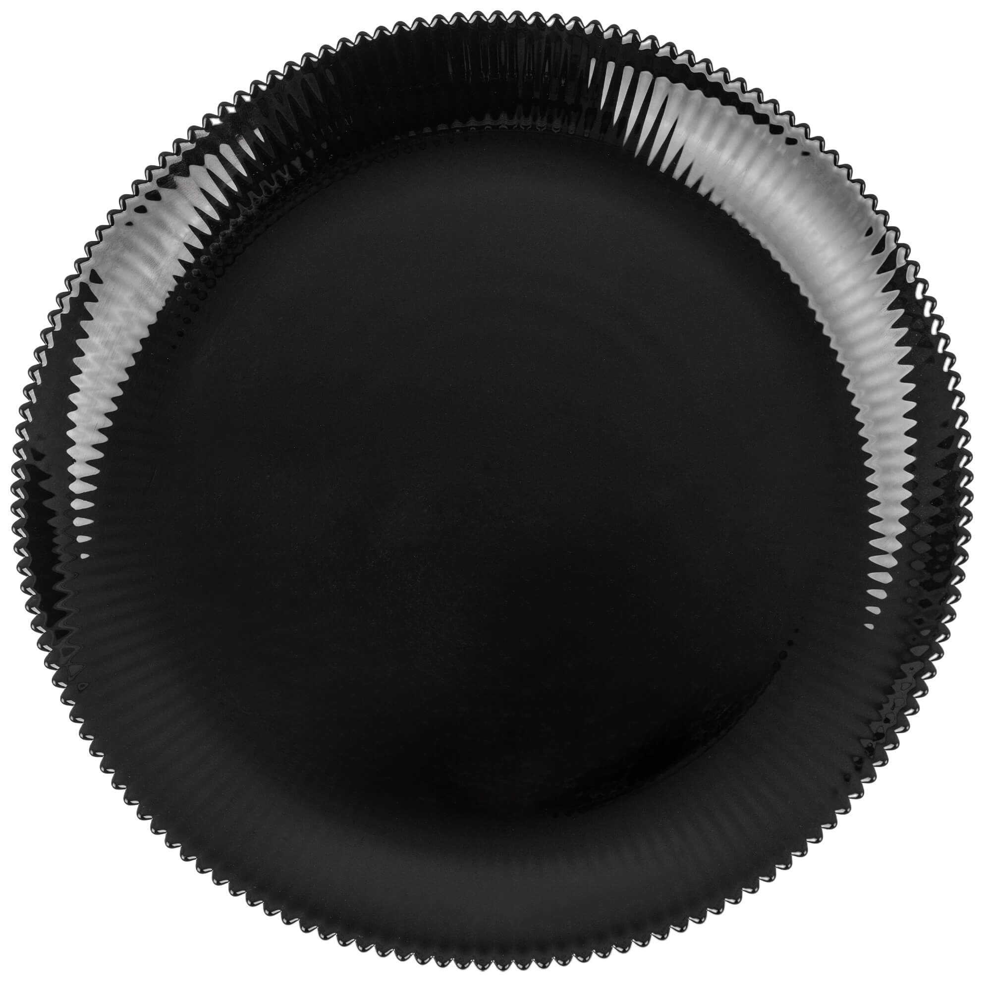 Talerz płytki Regno 26.5 cm czarny 1 szt.