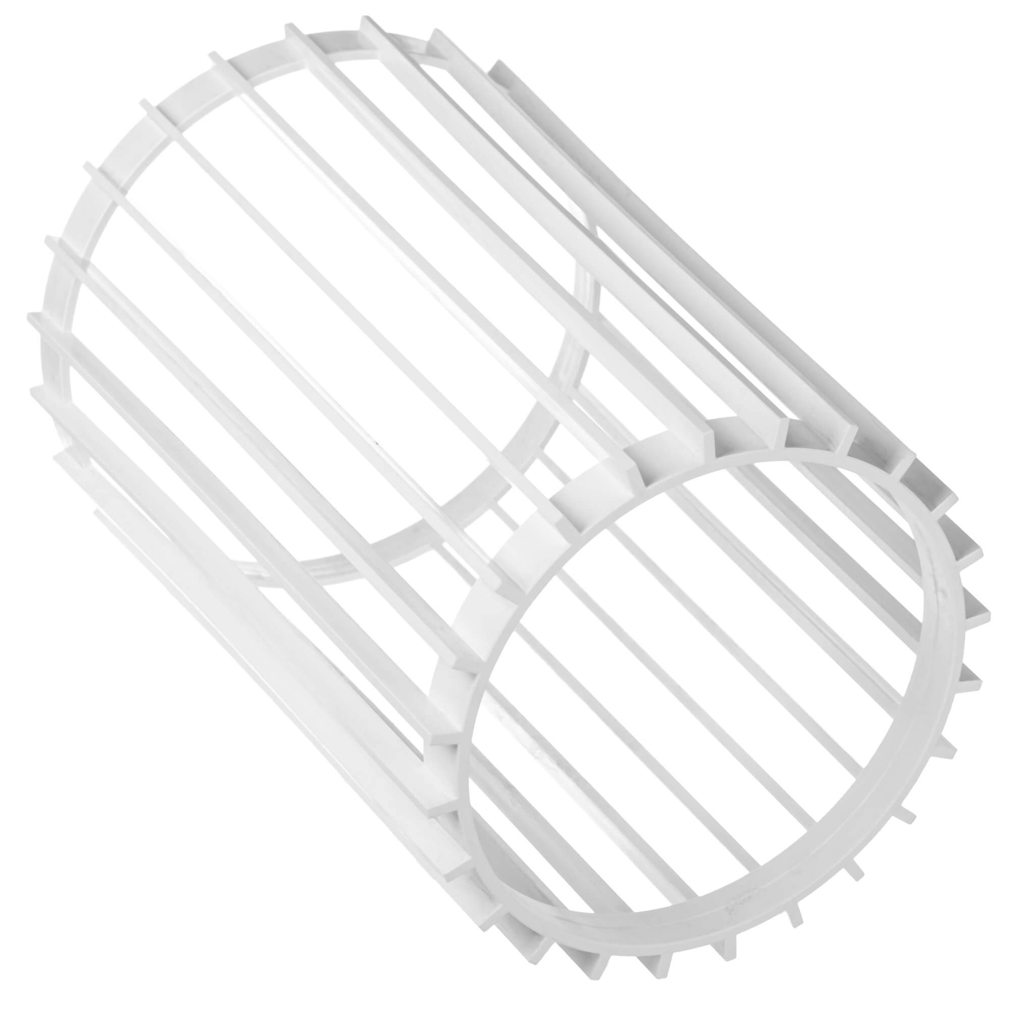 Kwietnik dwustronny Aytre 54 cm biały