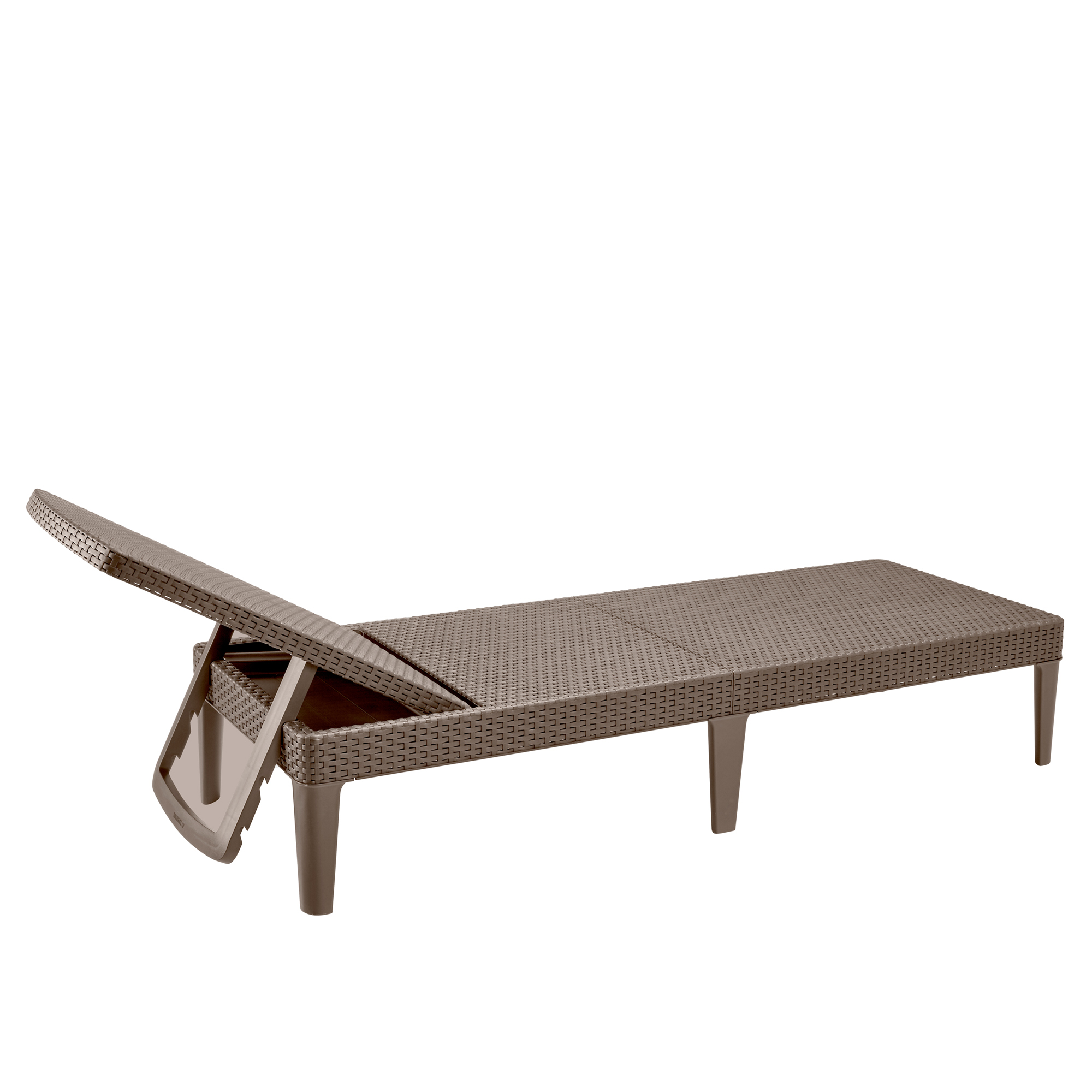 Leżak ogrodowy Keter Jaipur 58 x 151 cm, cappuccino