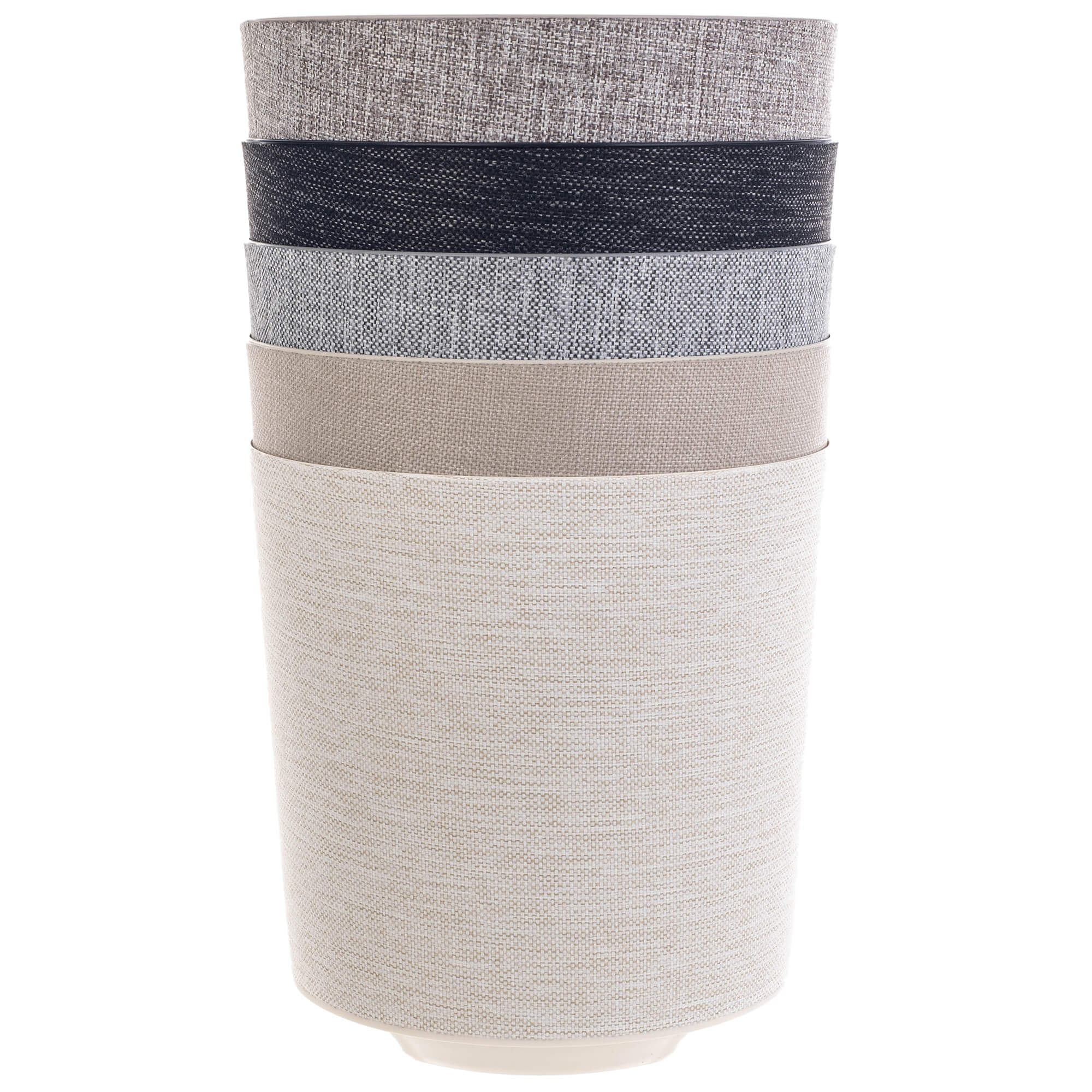 Doniczka osłonka Pebris 25cm taupe