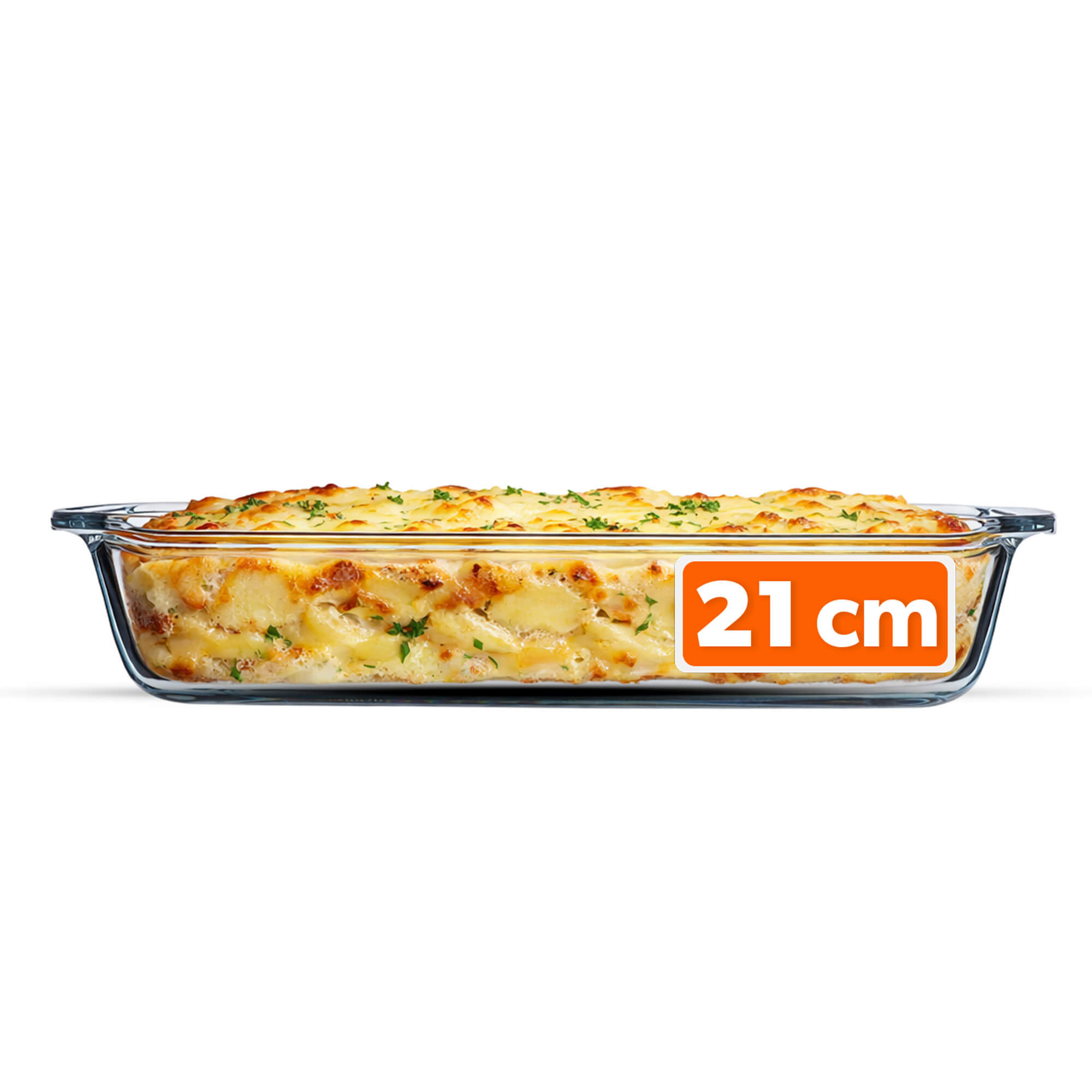 Naczynie żaroodporne kwadratowe 21 cm Adai