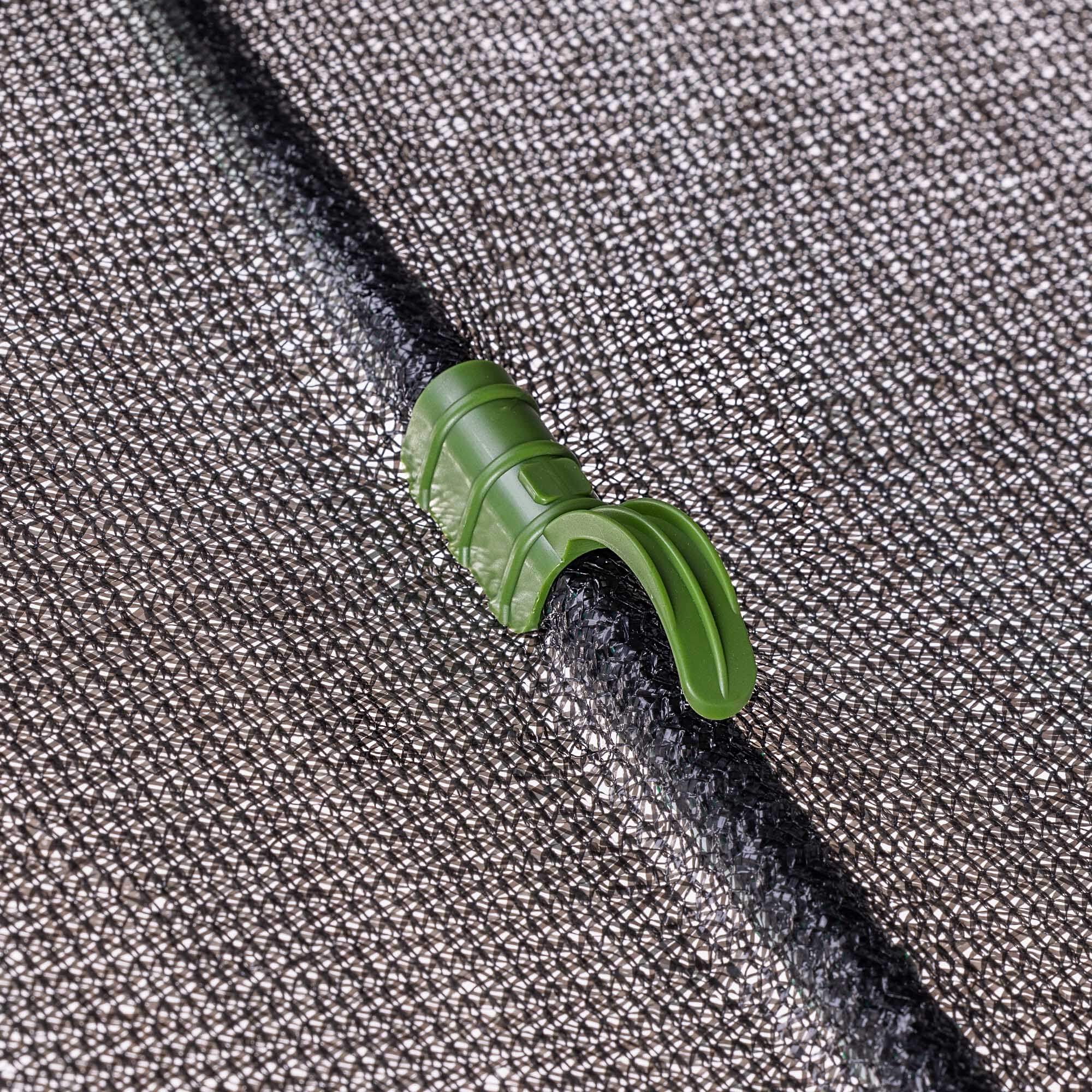 Łącznik do mocowania folii do tyczek Lachat 16 mm 10 szt.