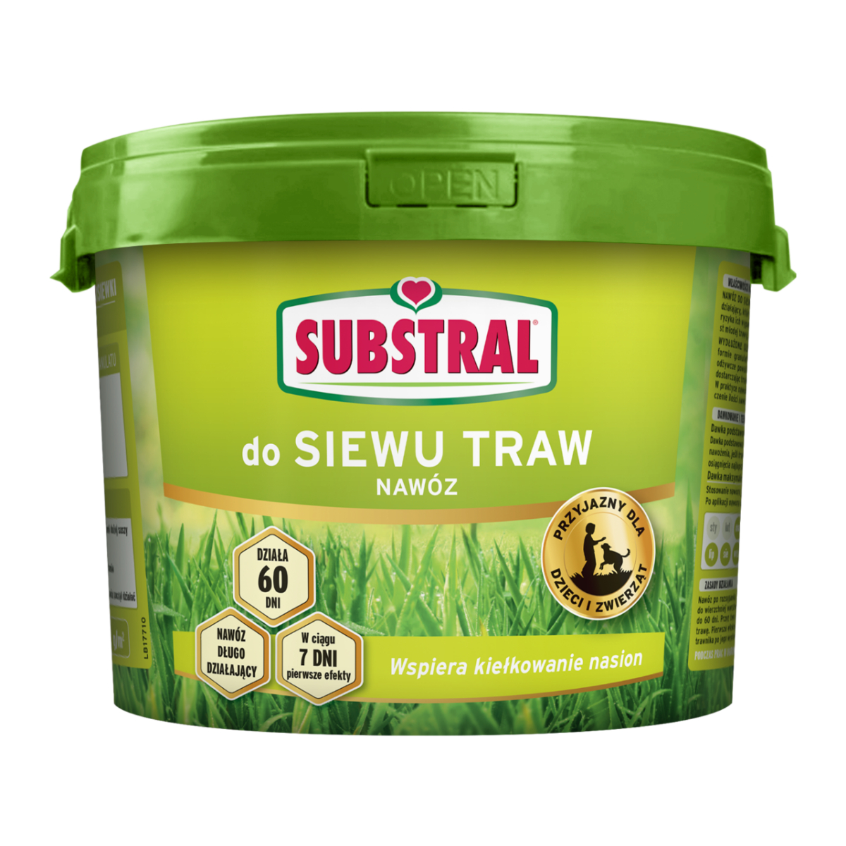 Substral Nawóz 60 dni do siewu traw 10 kg
