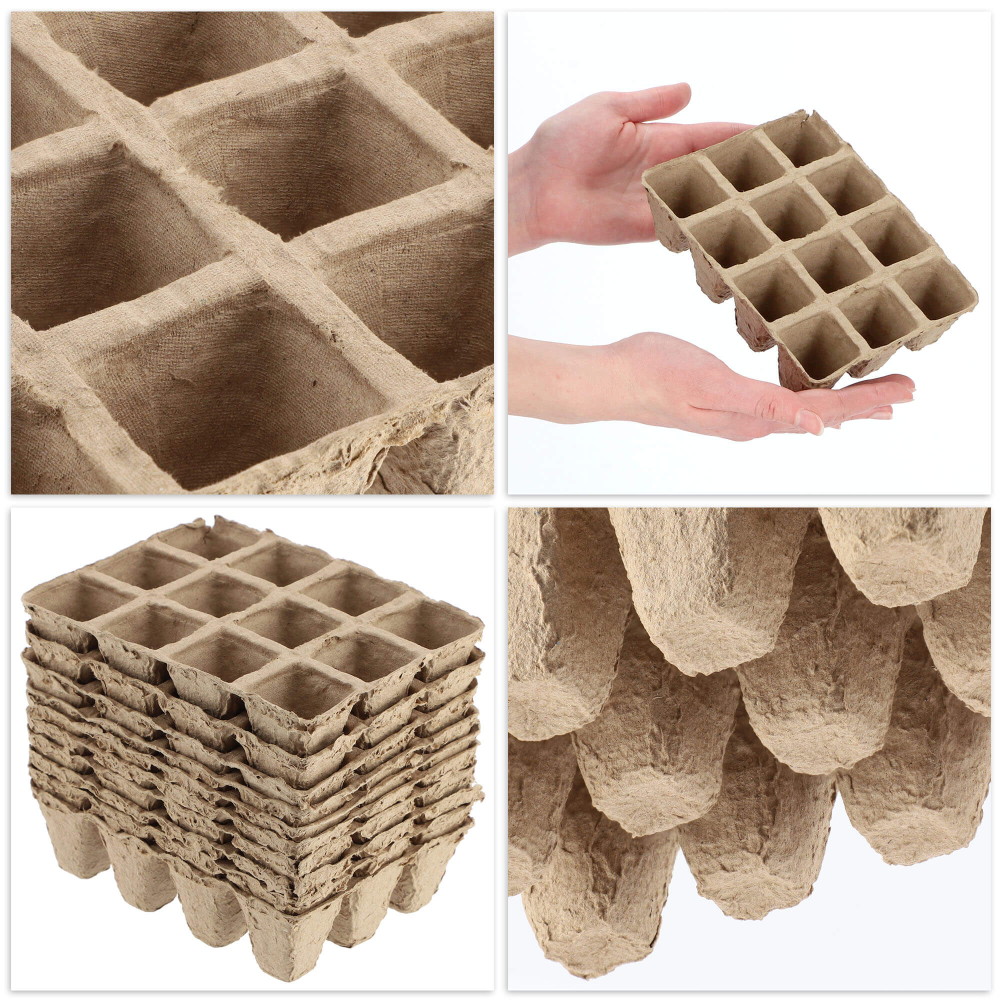 Doniczki torfowe Turgon, 16 x 4 cm, 120 szt.
