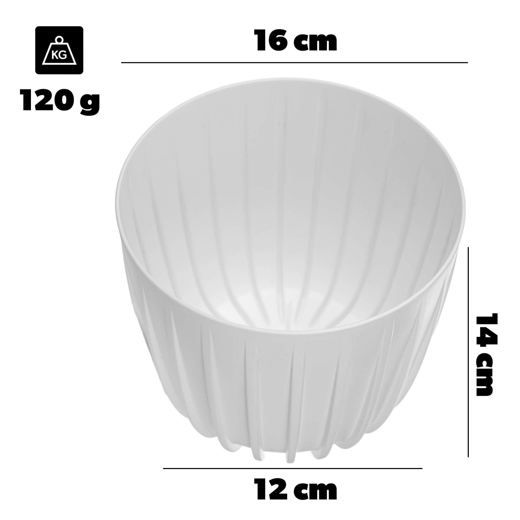 Osłonka Costa 16 cm biała