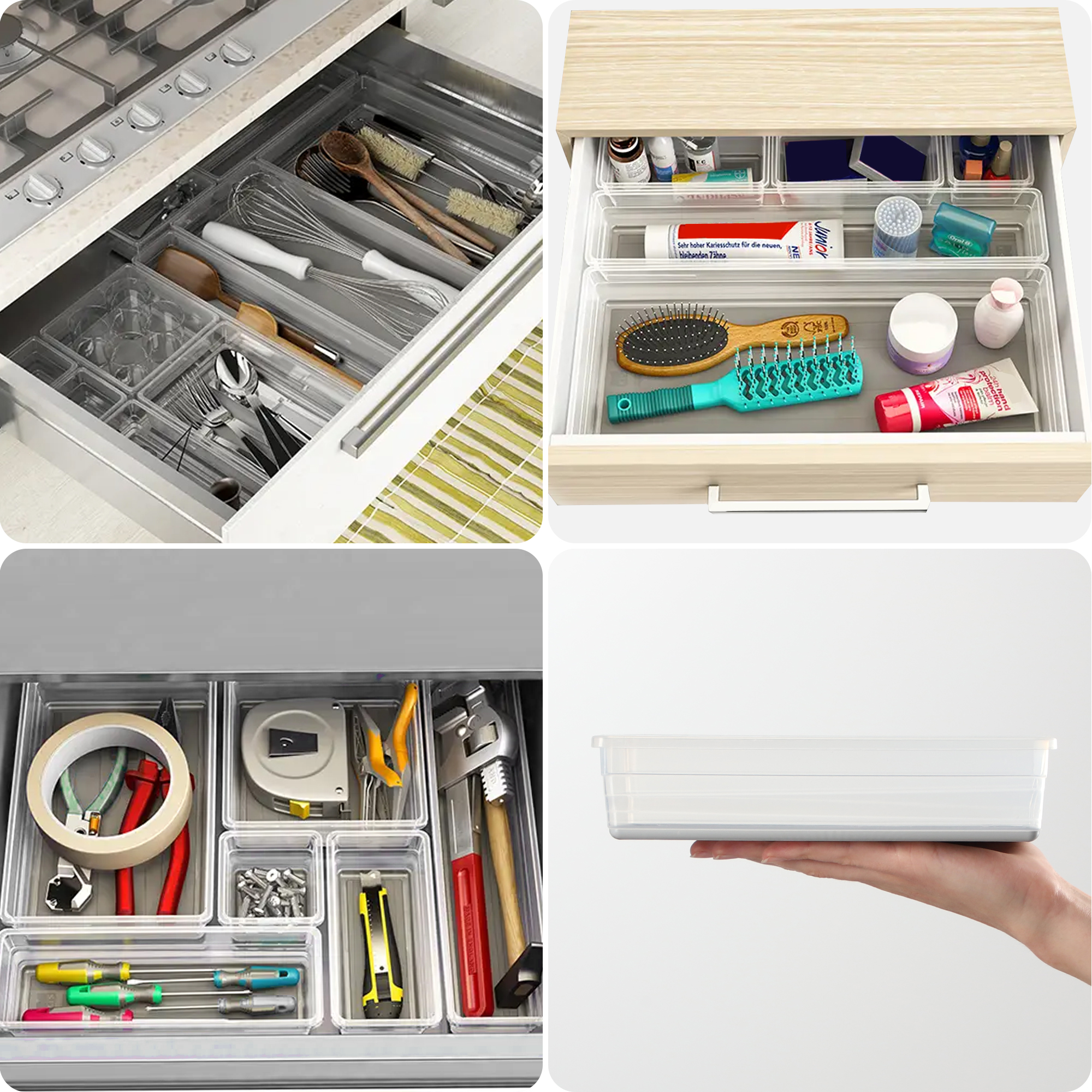 Organizer do szuflady Curver Sistemo 22.5 x 15 cm