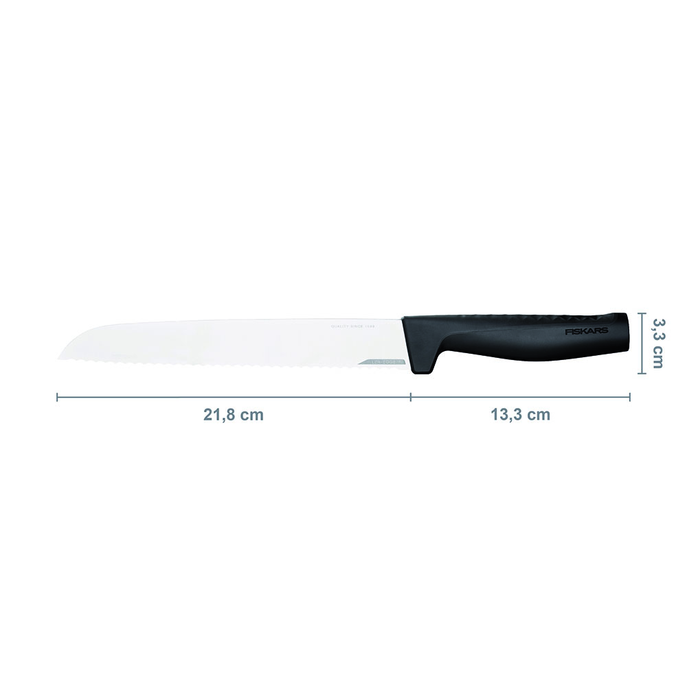 Fiskars 1054945 Hard Edge Nóż do chleba 22 cm