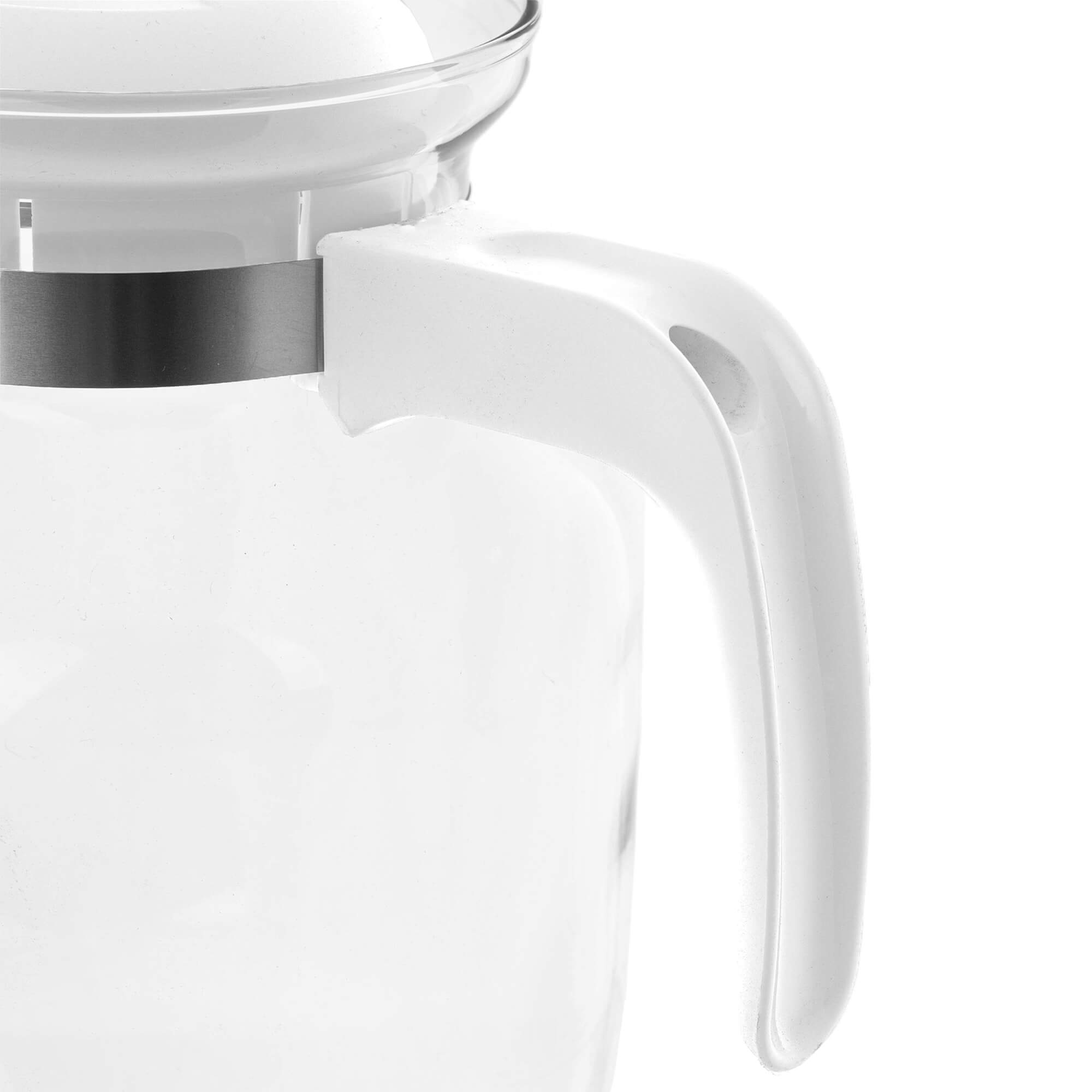 Dzbanek żaroodporny Flond, 1,5L, biały
