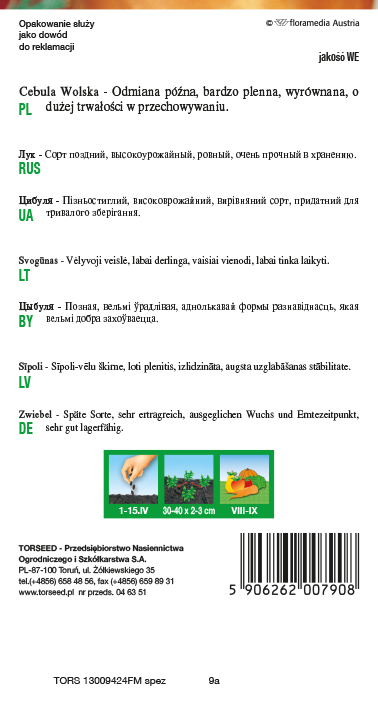 Cebula Wolska 5g