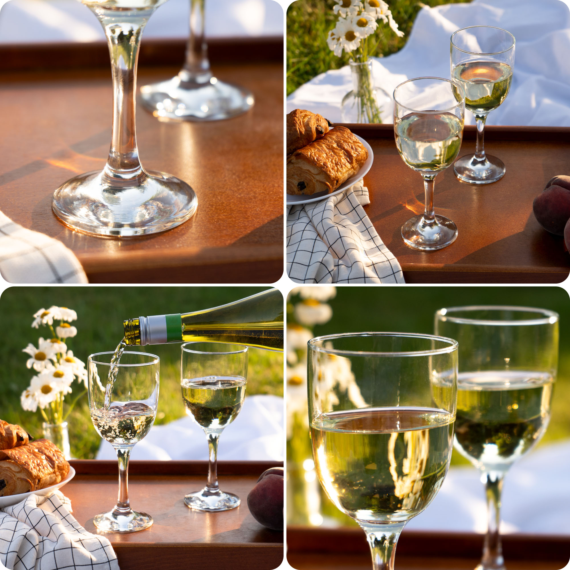 Kieliszki Lampi do wina 290 ml, 6 szt.