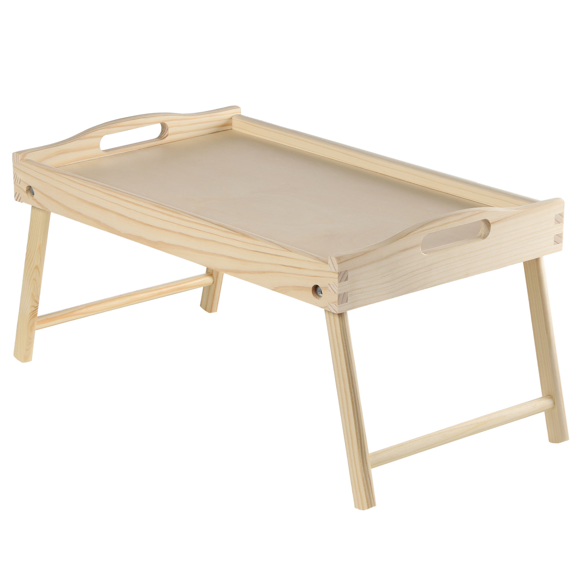 Stolik śniadaniowy Solia, pod laptopa, 50 cm, naturalny