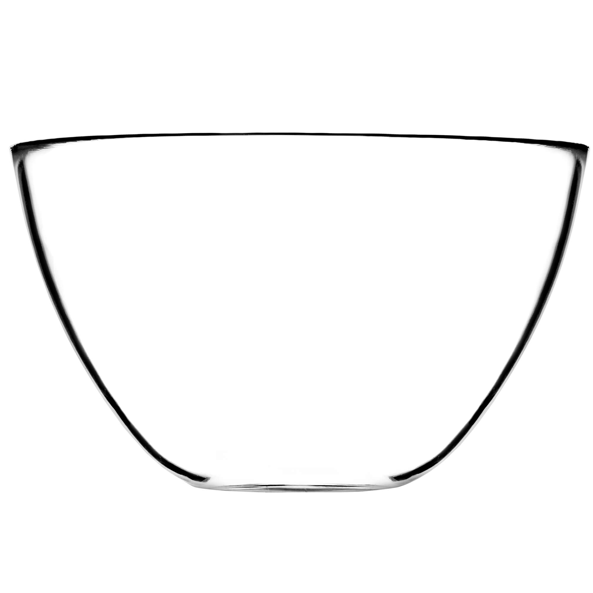 Szklana salaterka okrągła 17 cm, 2 szt.