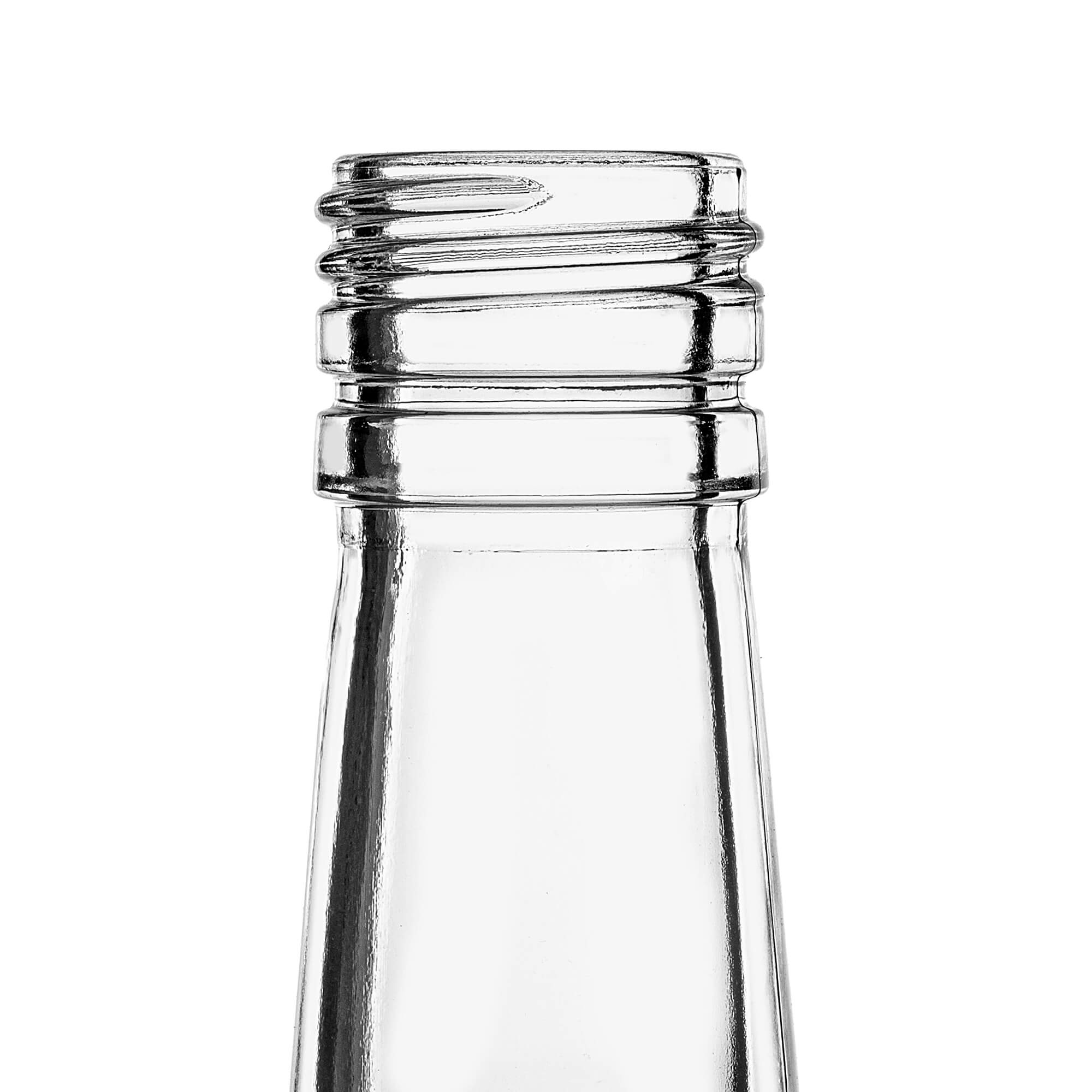 Szklana butelka Monopol 1000ml z długą złotą zakrętką 1 szt.